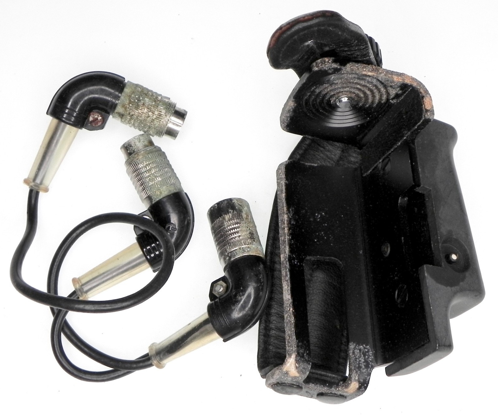 Leica Grip & Connectors for Leicaflex SL Mot Tandem Coupling Device ……. UGLY