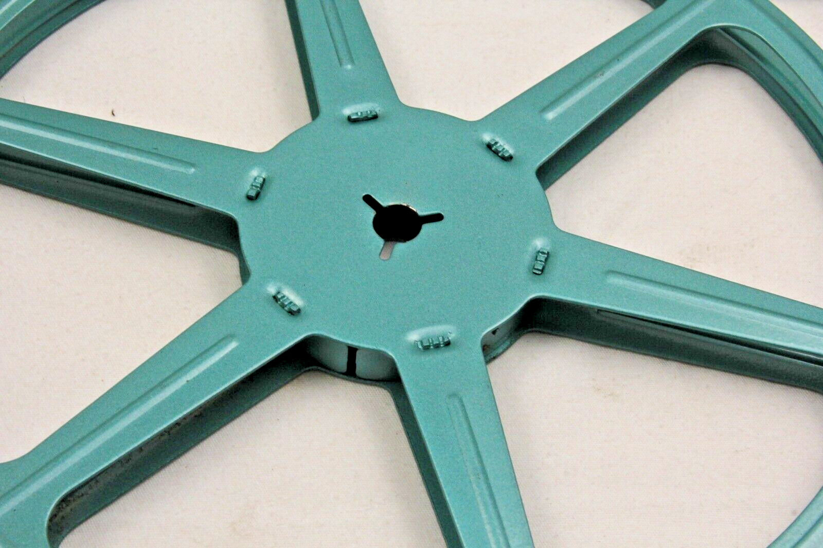 3 Reelane Thread-O-Matic Camera Film Reels Vintage Green 7”