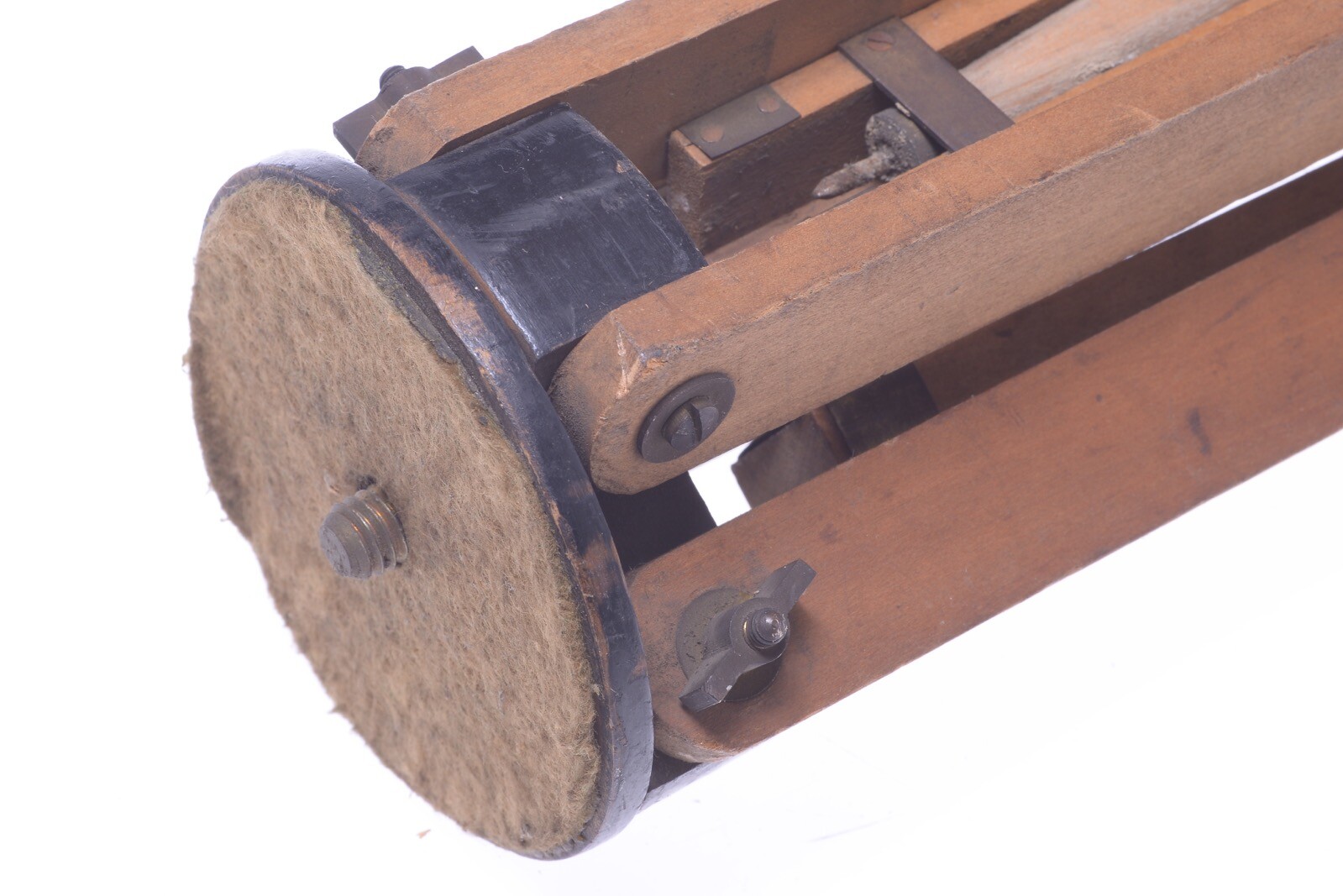 ✅ ANTIQUE WOOD TRIPOD 134CM, 52.75″ GLASS PLATE 9x12cm LARGE FORMAT FIELD CAMERA