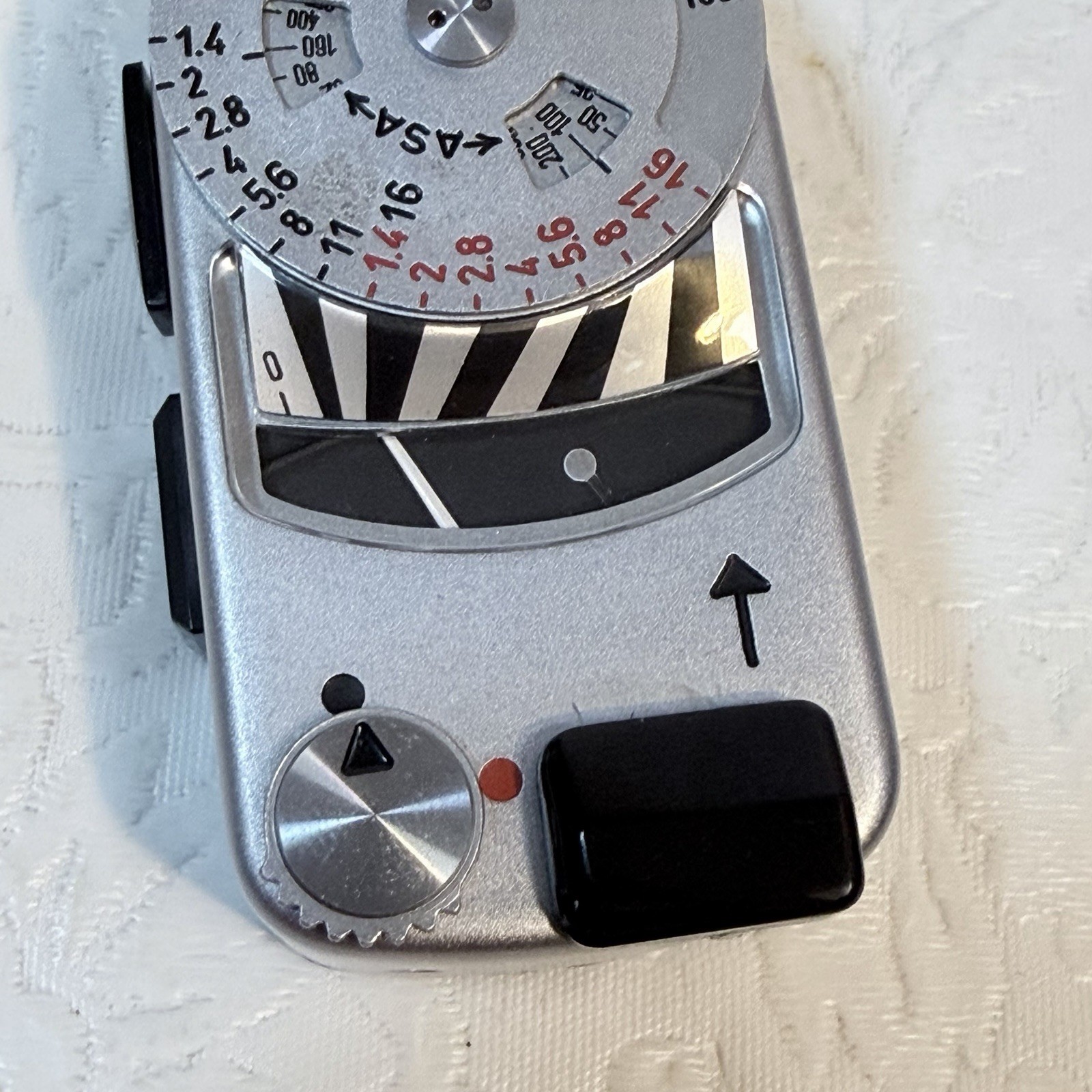 Leica Light Meter MR Chrome For Leica M Camera WORKING Box, Papers, New Battery