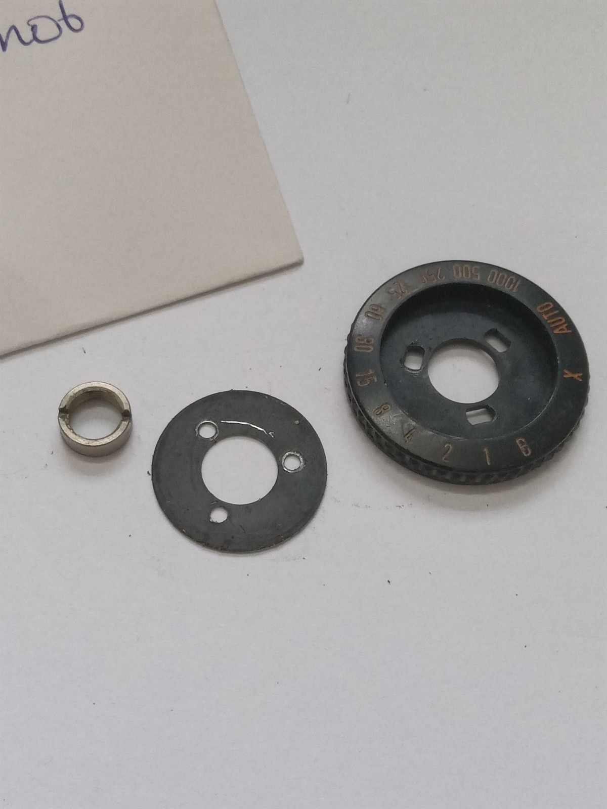 Contax 138 Quartz Shutter Speed Knob Original Used Spare Part