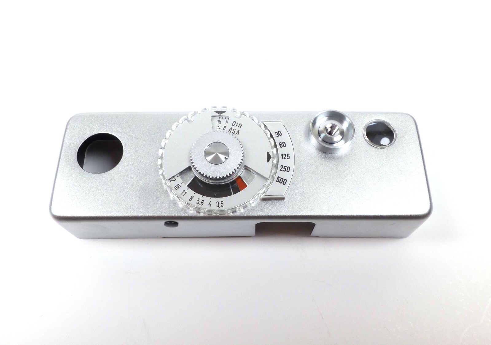Rollei B35 35mm Chrome Top Cover w/Adjust Wheel for Parts