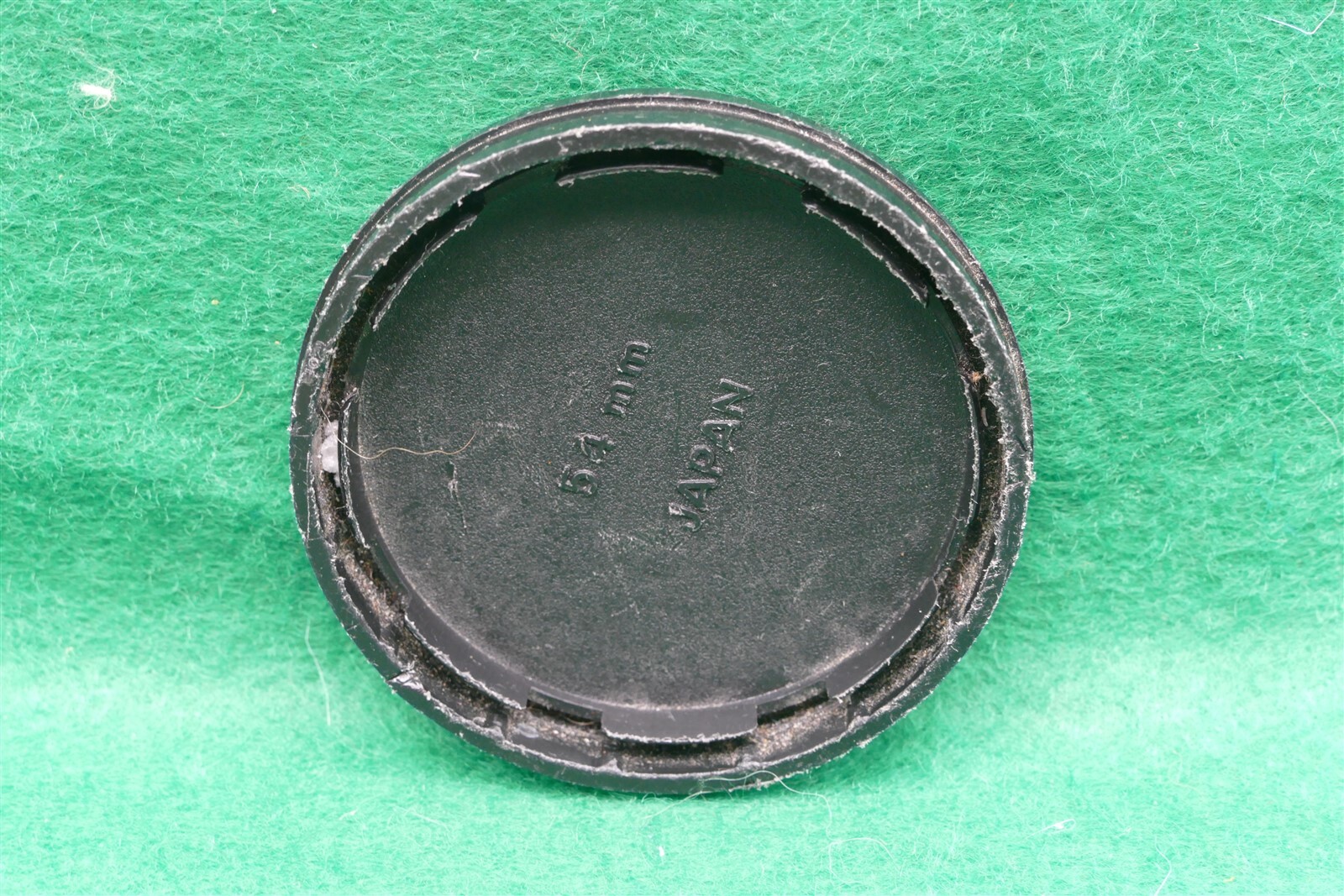 Vintage Genuine Minolta 54mm (52mm Filter) Plastic Push-On Lens Cap
