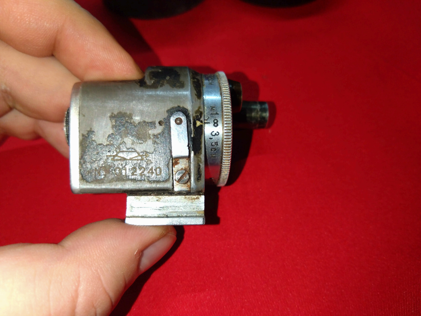 Russian USSR Universal turret viewfinder 28-135 mm for RF camera Krasnogorsk