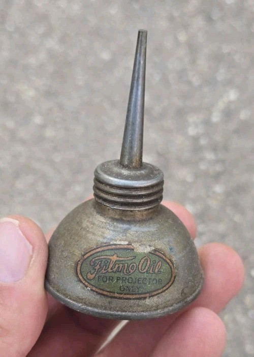 VINTAGE USA BELL & HOWELL FILMO PROJECTOR OIL CAN