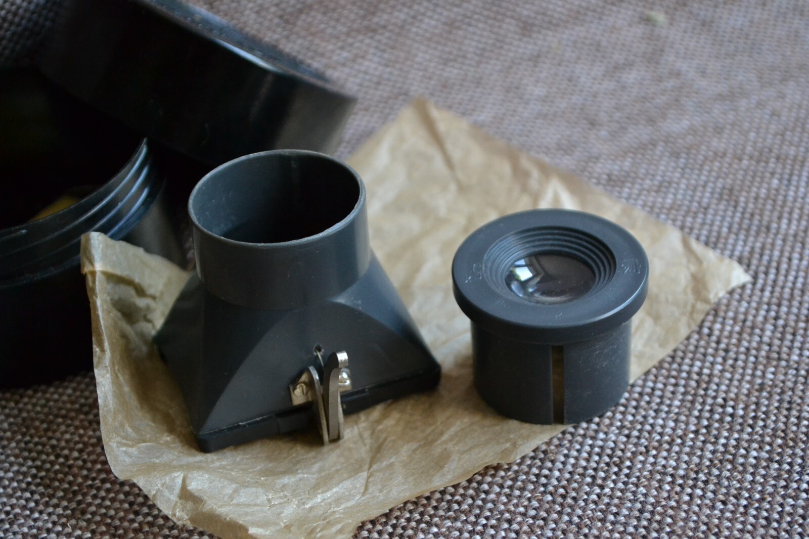 Vintage Magnifying Loupe L-5 For Viewing Film Frames USSR