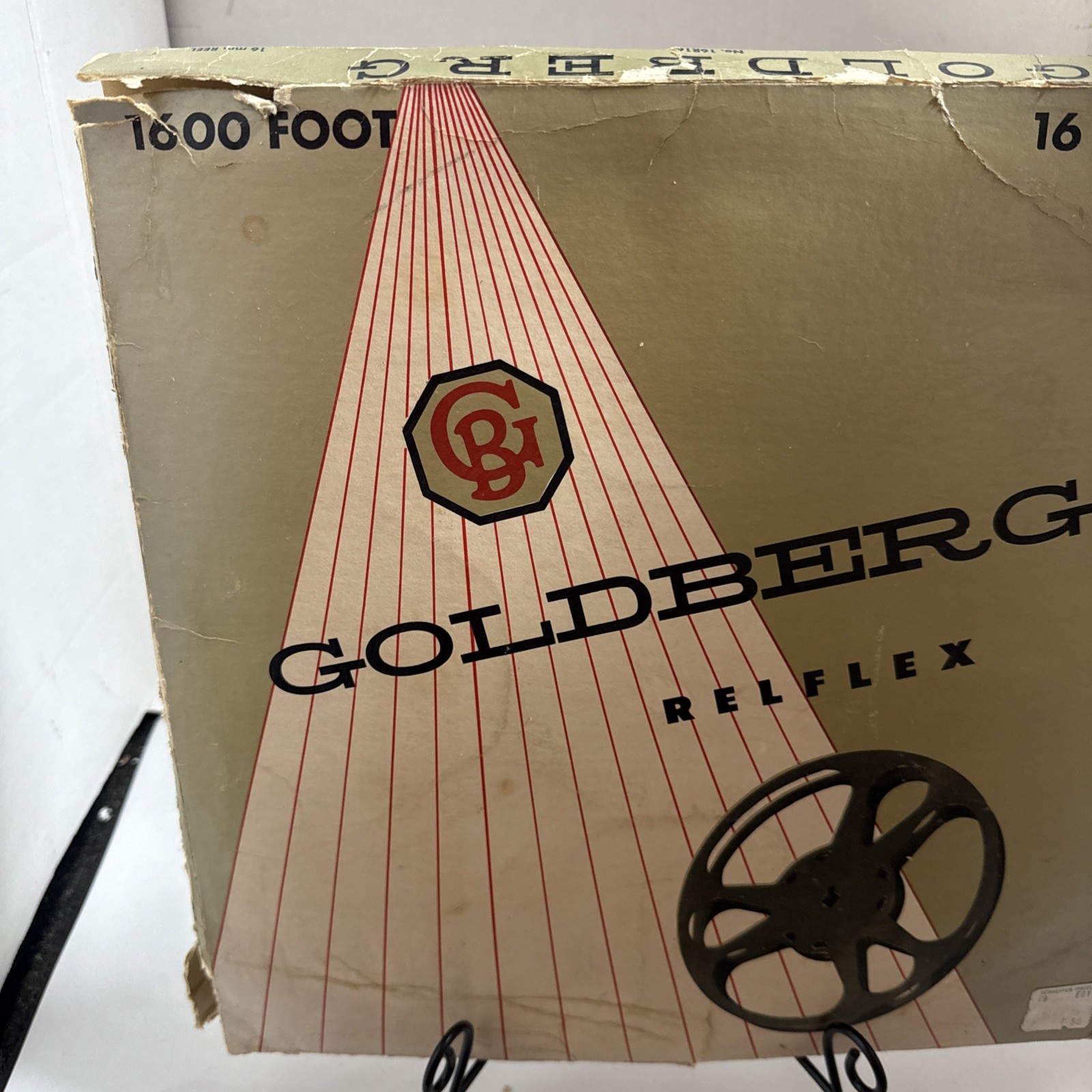 NOS VINTAGE GOLDBERG REFLEX 1600FT 16 MM