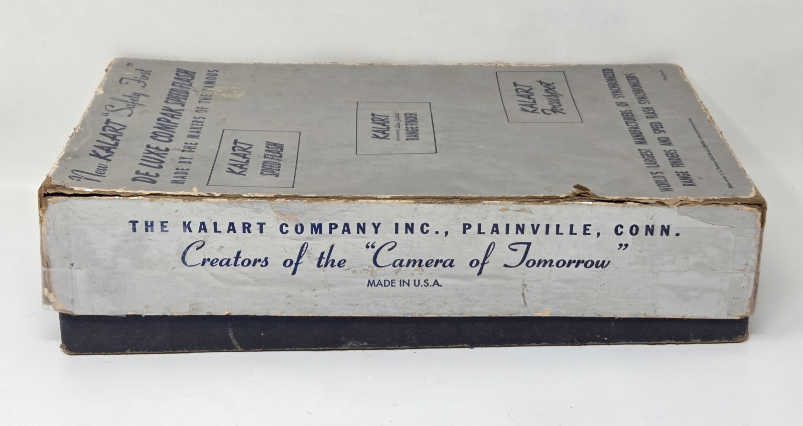 Vintage Kalart De Luxe Compak Speed Flash w/ Original Box