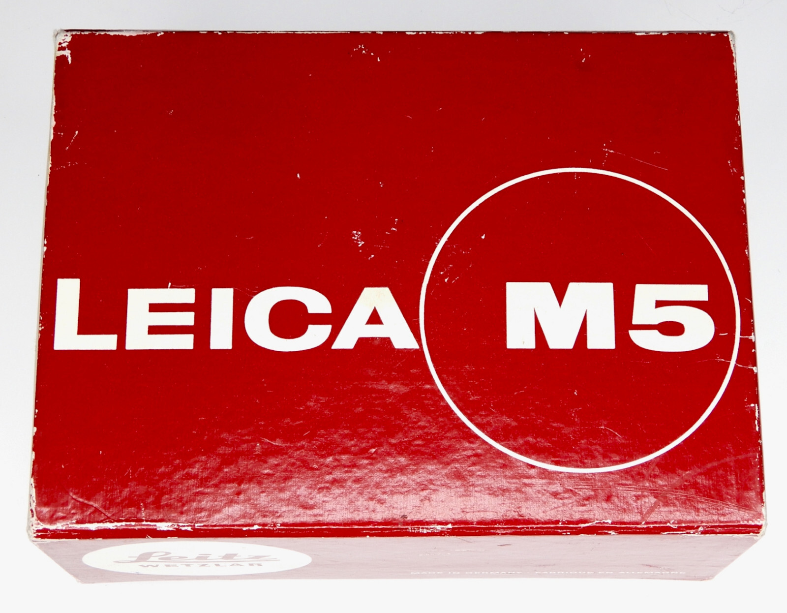 Leica Box for Chrome M5 #1292975 W/Import Certificate,I.B.