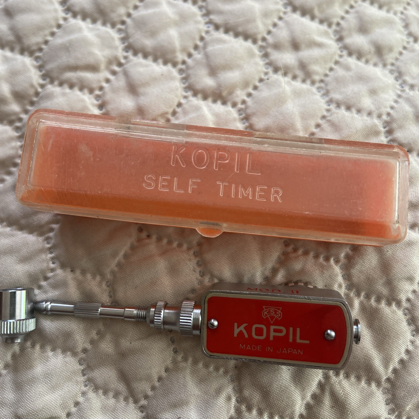 Vintage KOPIL delayed action self timer *MODEL 2 model II w/CASE – Works