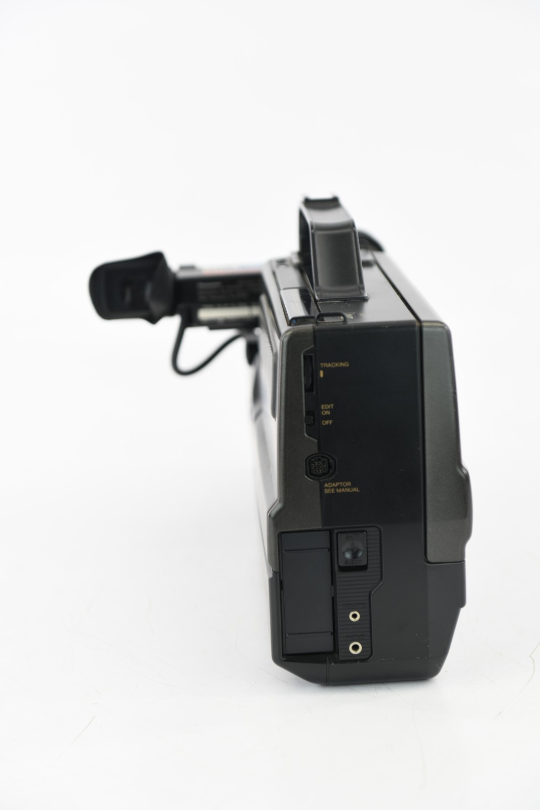 1987 Panasonic PV-360D OmniMovie VHS Handheld Camcorder W/ Manual Battery & Case
