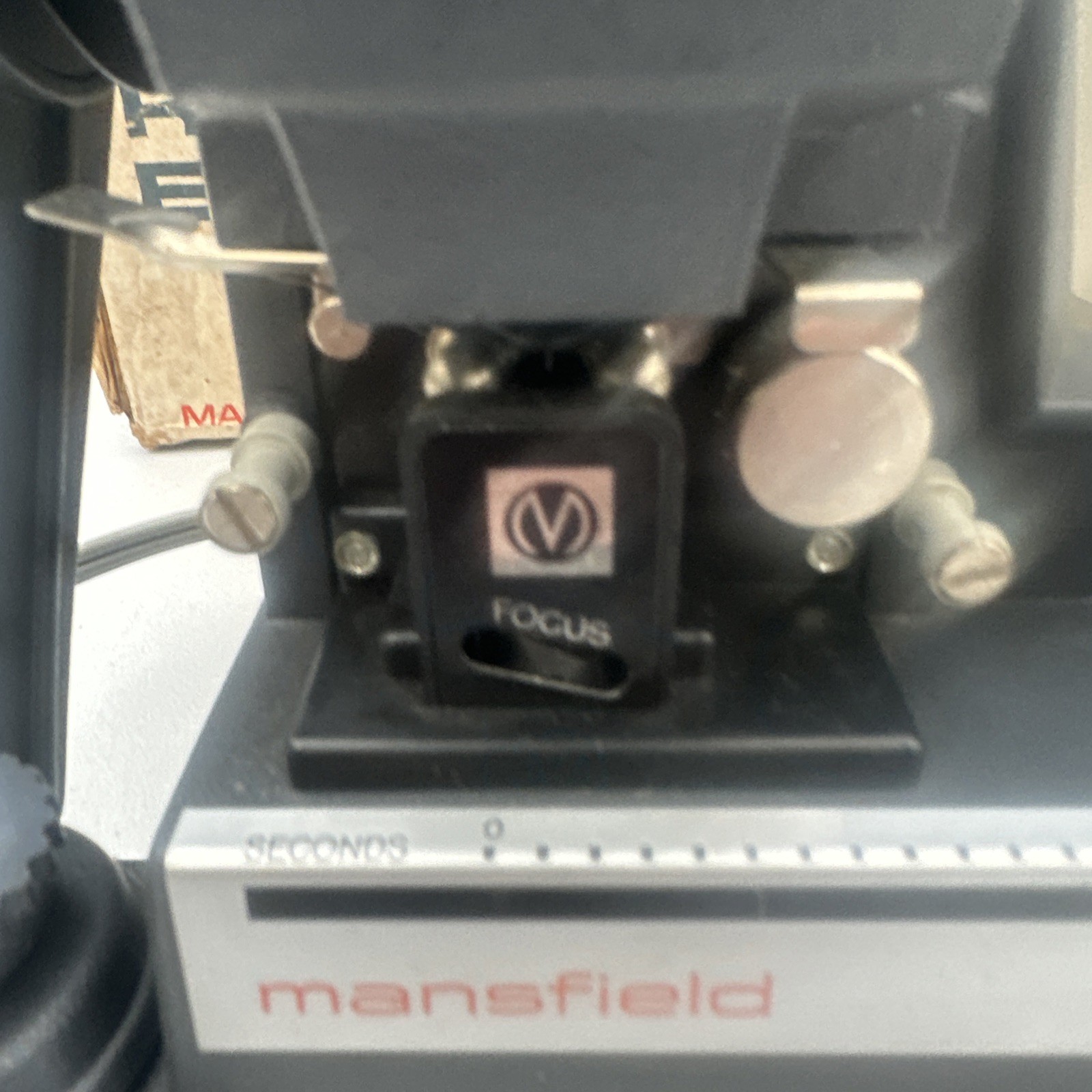 VTG Mansfield Super Eight Reporter Editor 2080 w/ Splicer Box WORKS Film Cinema