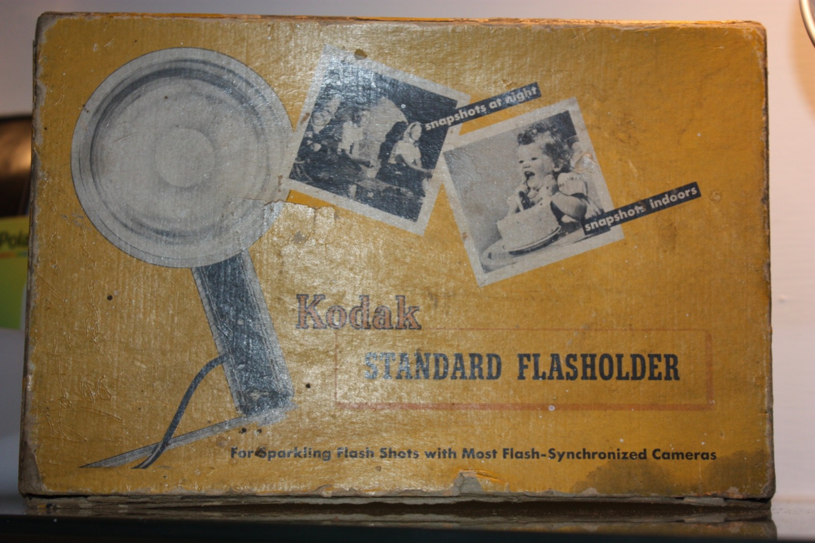 Vintage Kodak Flasholder Standard Original Box Flashguard Complete