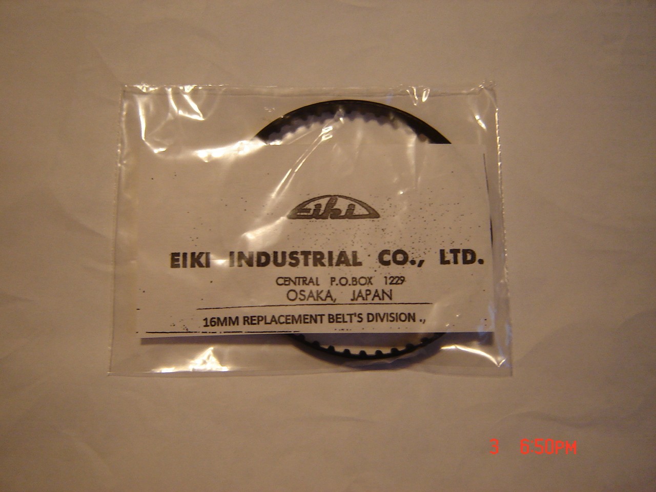 16MM EIKI SL With Sync Motor, NT-OT, NT With Sync Motor 1 Projector BELT, New