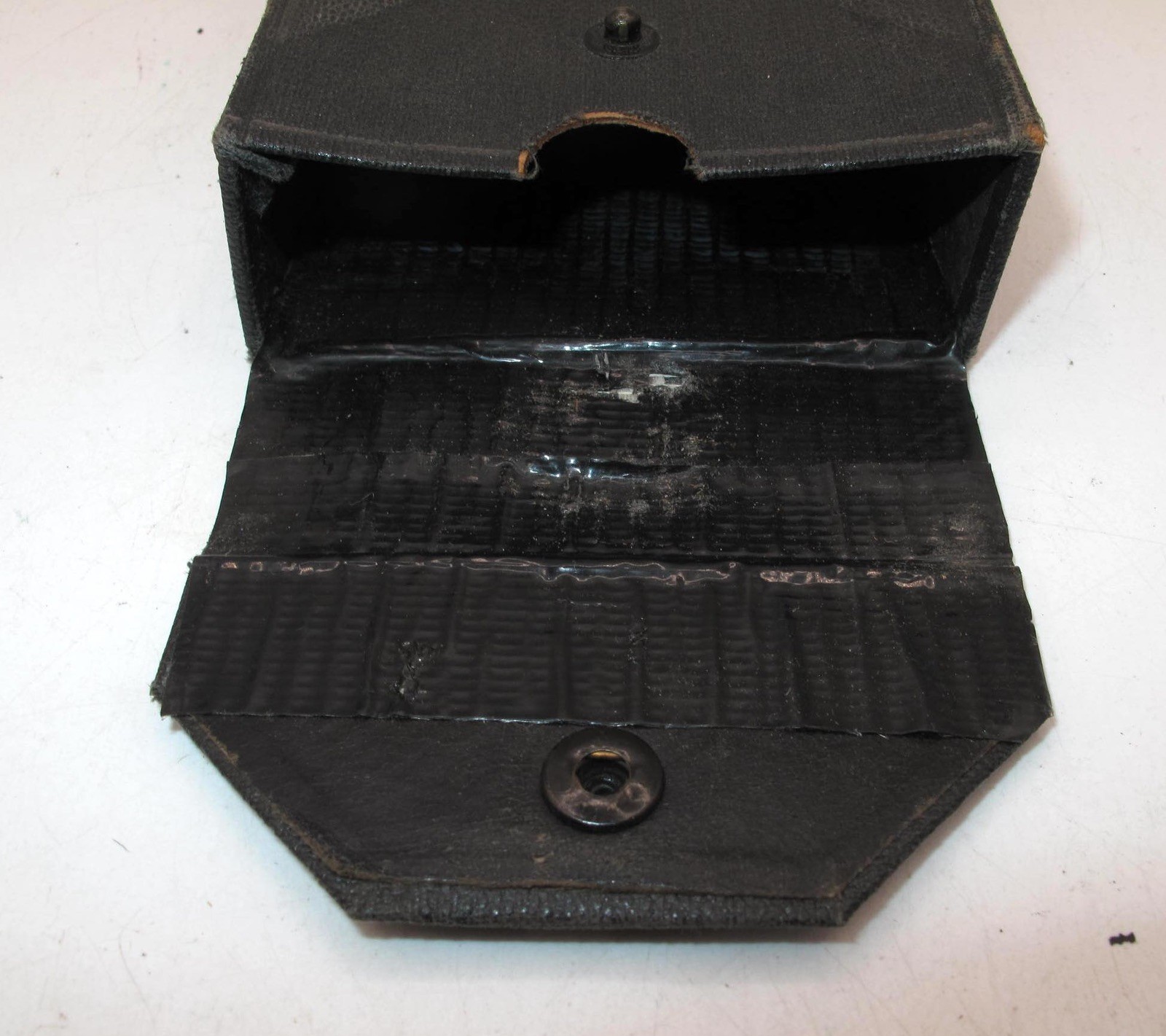 *VINTAGE* 5-UNBRANDED 6x9cm FORMAT METAL FILM HOLDERS & CASE