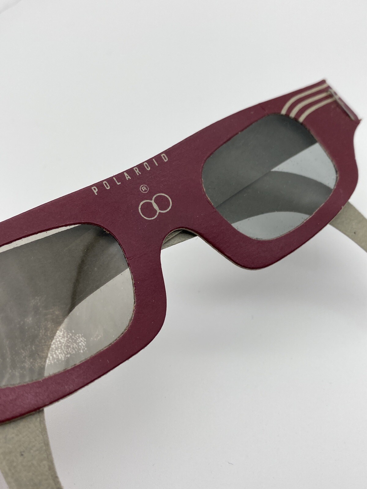 Vintage Polaroid 3-D Glasses Set of 3 Cardboard Movie Film Viewers Retro