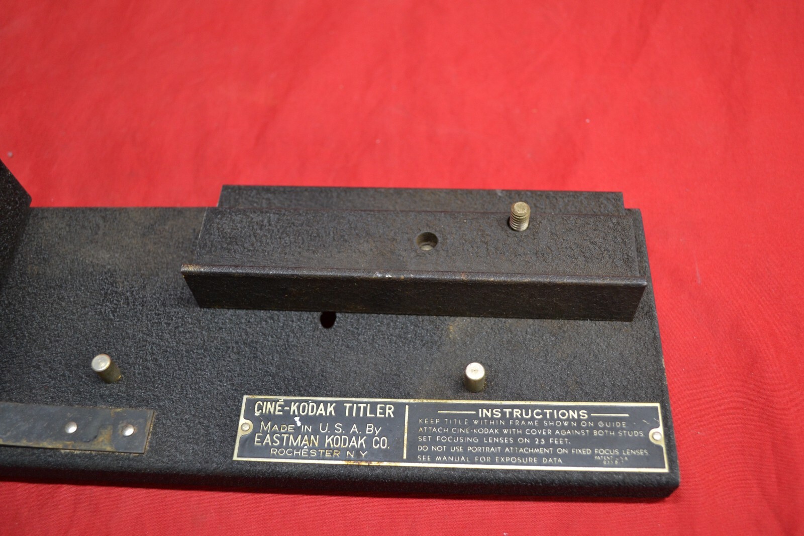 Vintage Cine-Kodak Movie Titler * IN VG COND