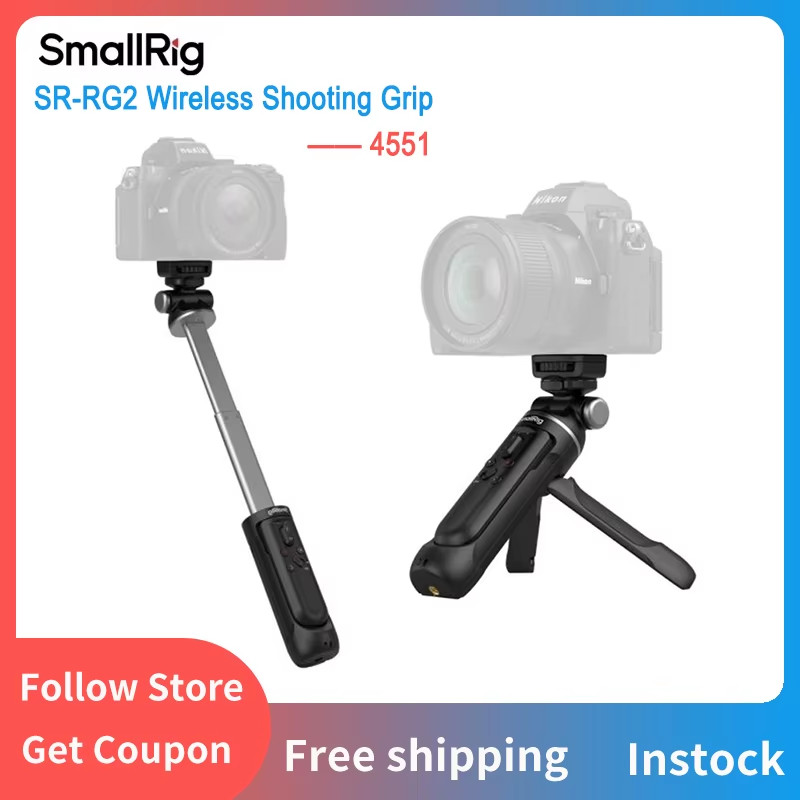 SmallRig SR-RG2 Multifunctional Wireless Shooting Grip for Nikon Canon Sony 14.6