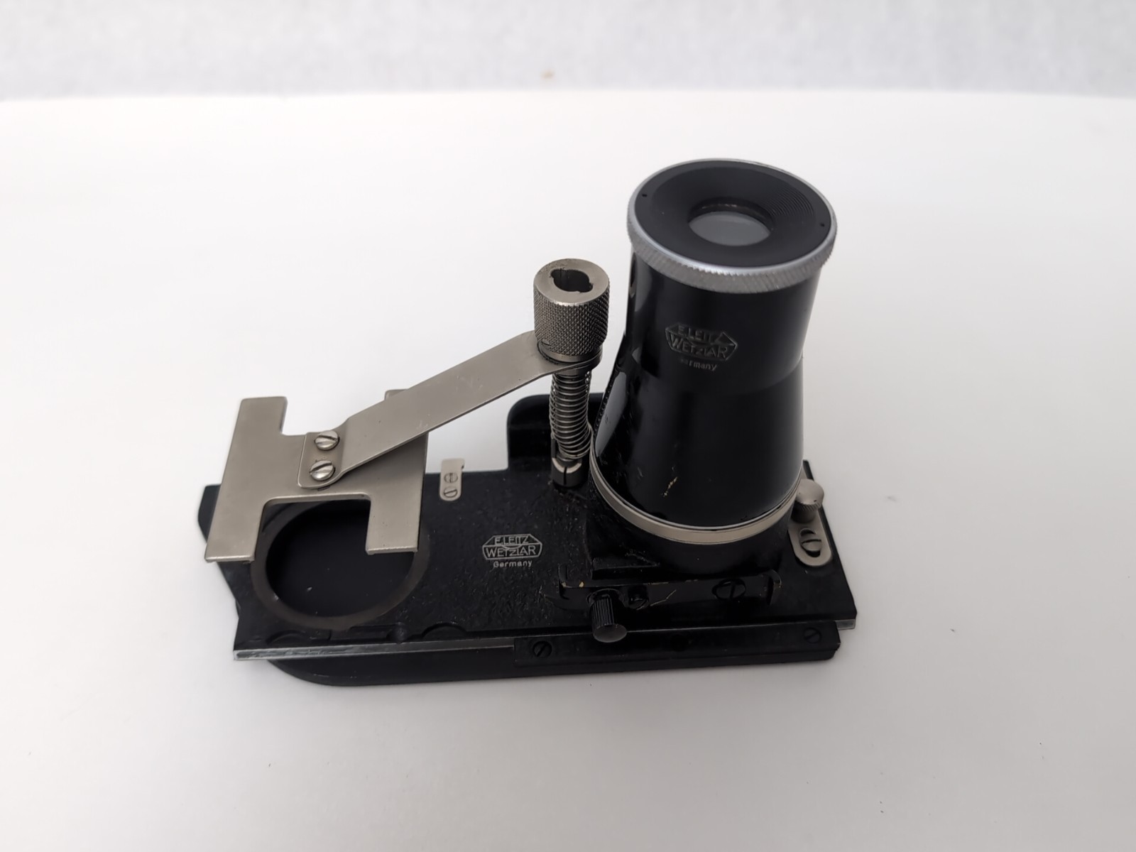 E. Leitz Wetzlar OOZAB Focolide Focusing Stage Old Germany Macro M39 For Leica