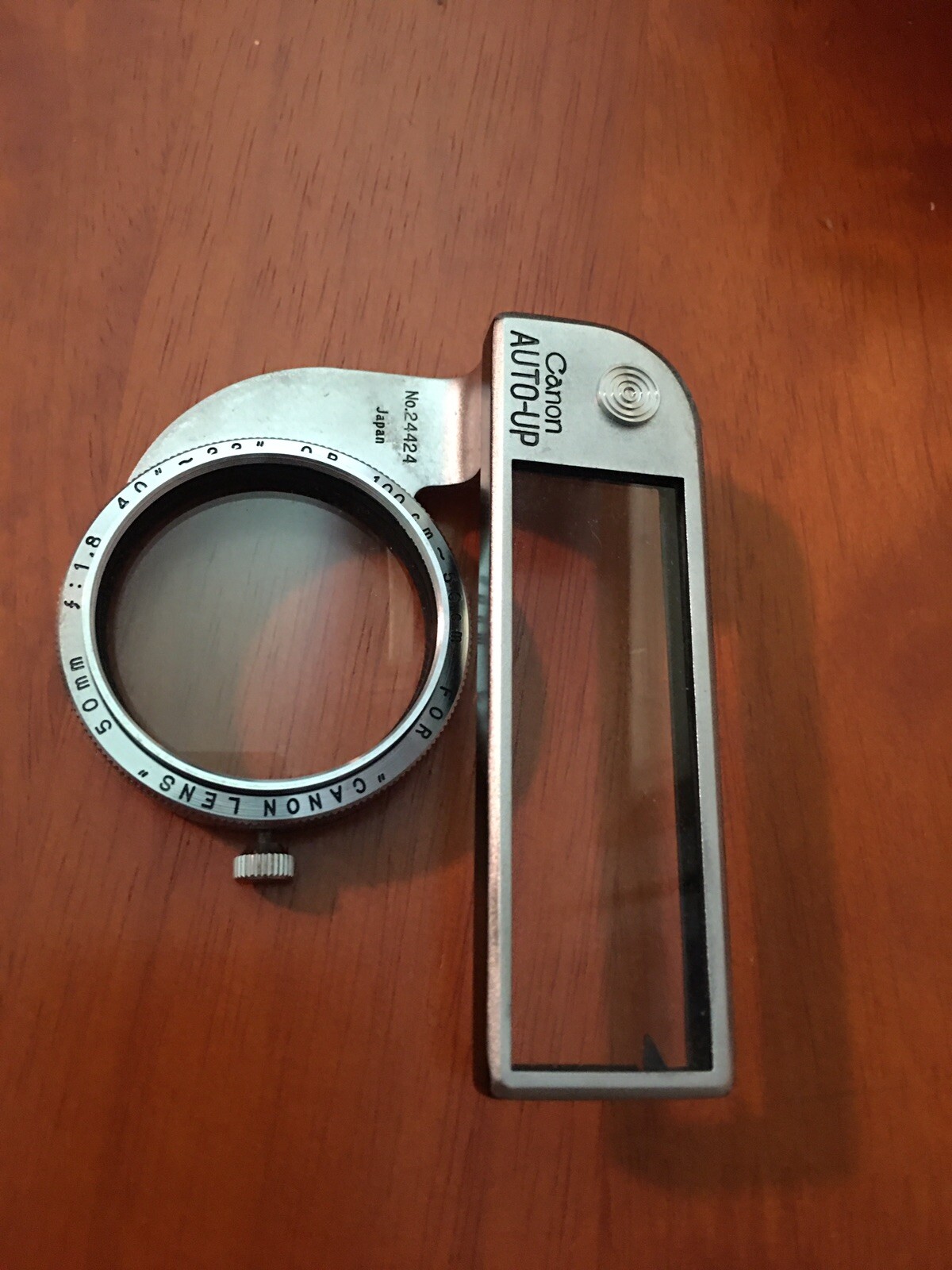 CANON AUTO-UP 40″ 22″ close-focus attachment for Canon 50mm 1:1.5 lens