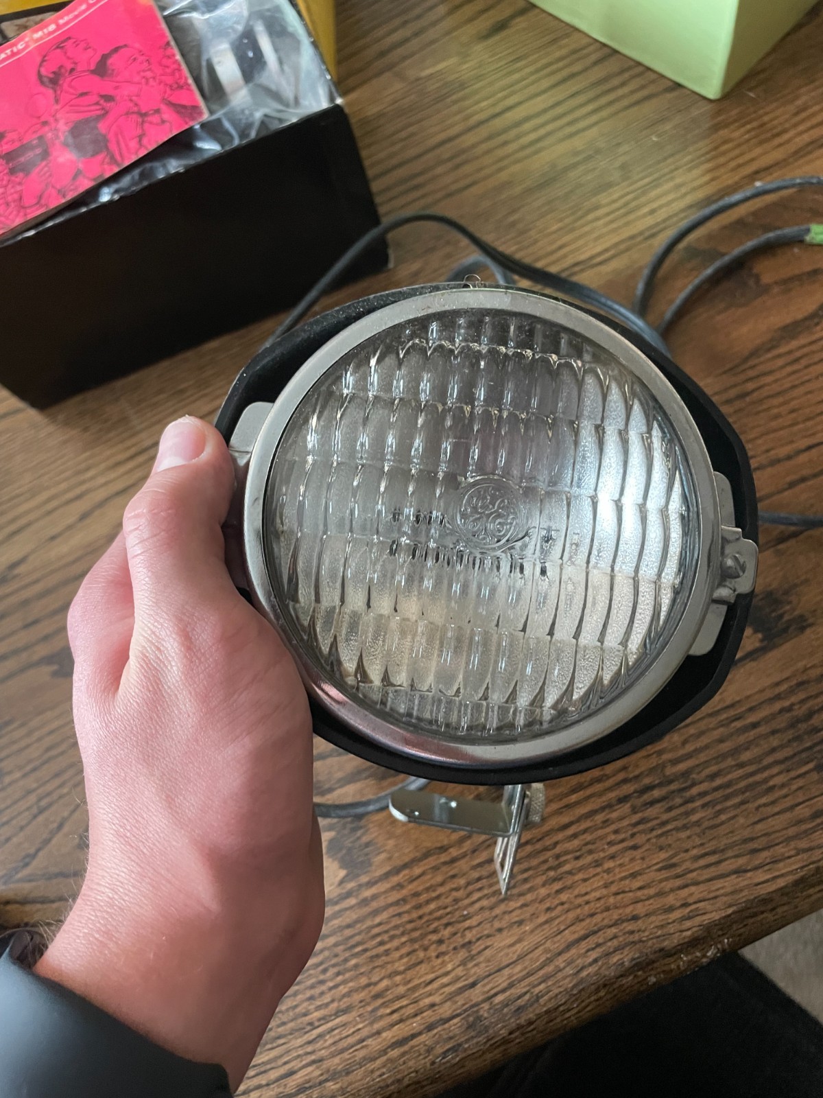 Topmount Cameralite 929 Acme Lite Movie Camera Light for Super 8 Cameras Vtg