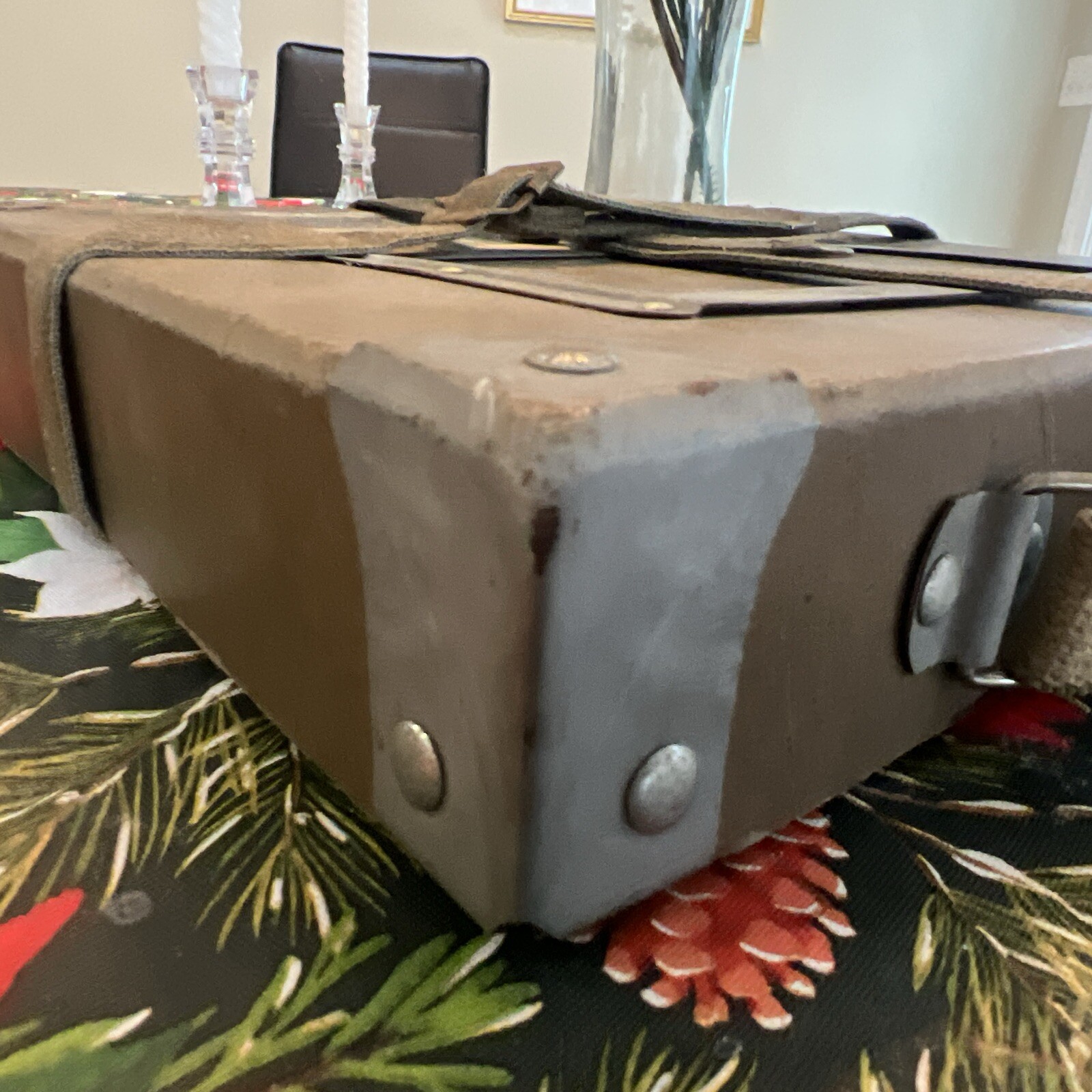 Vintage 1980’s Movie Theater Case, Film Box, Christmas Gift Box, Wall Decor 12”