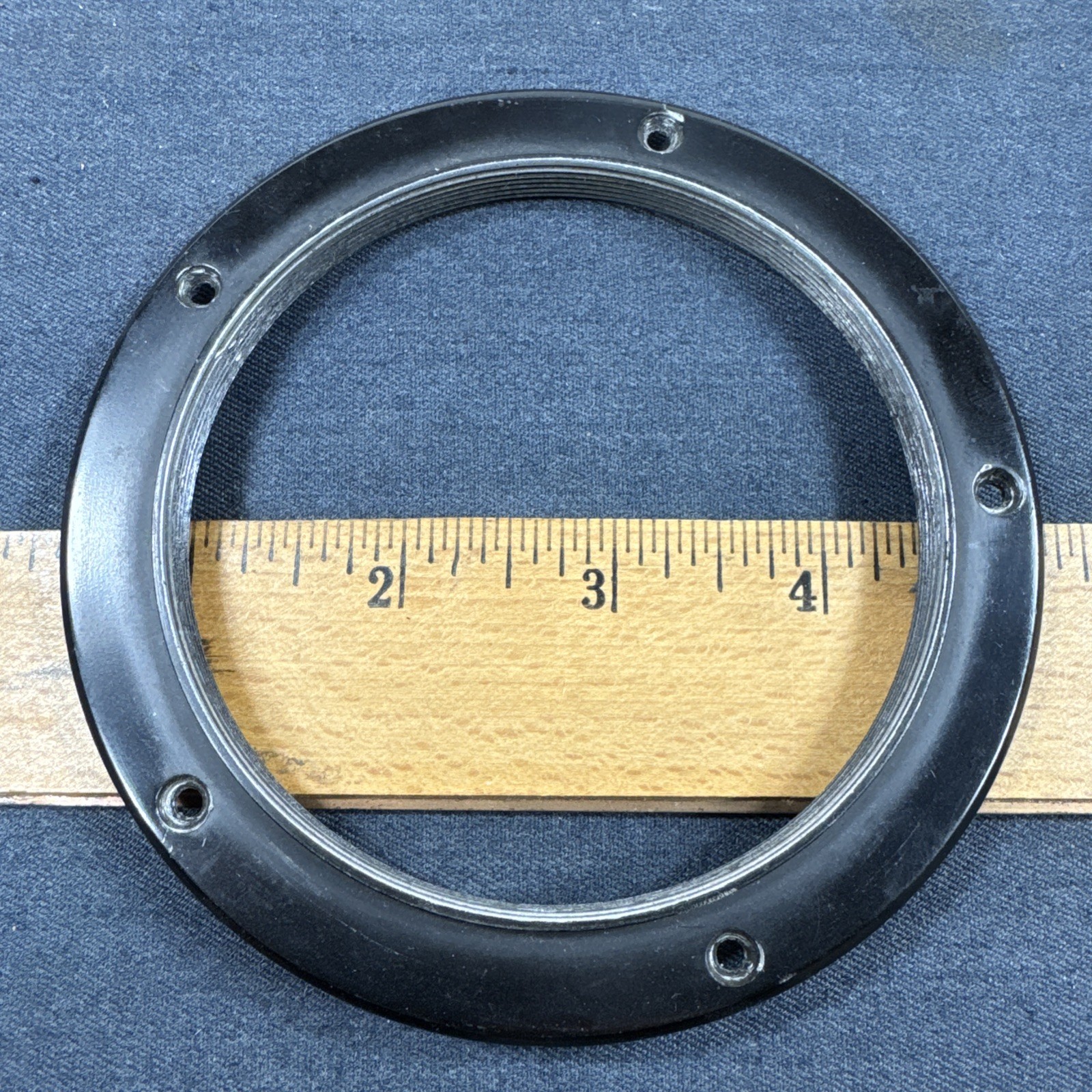 87mm Brass Mounting Flange for Antique Lens and Wood Camera – 1