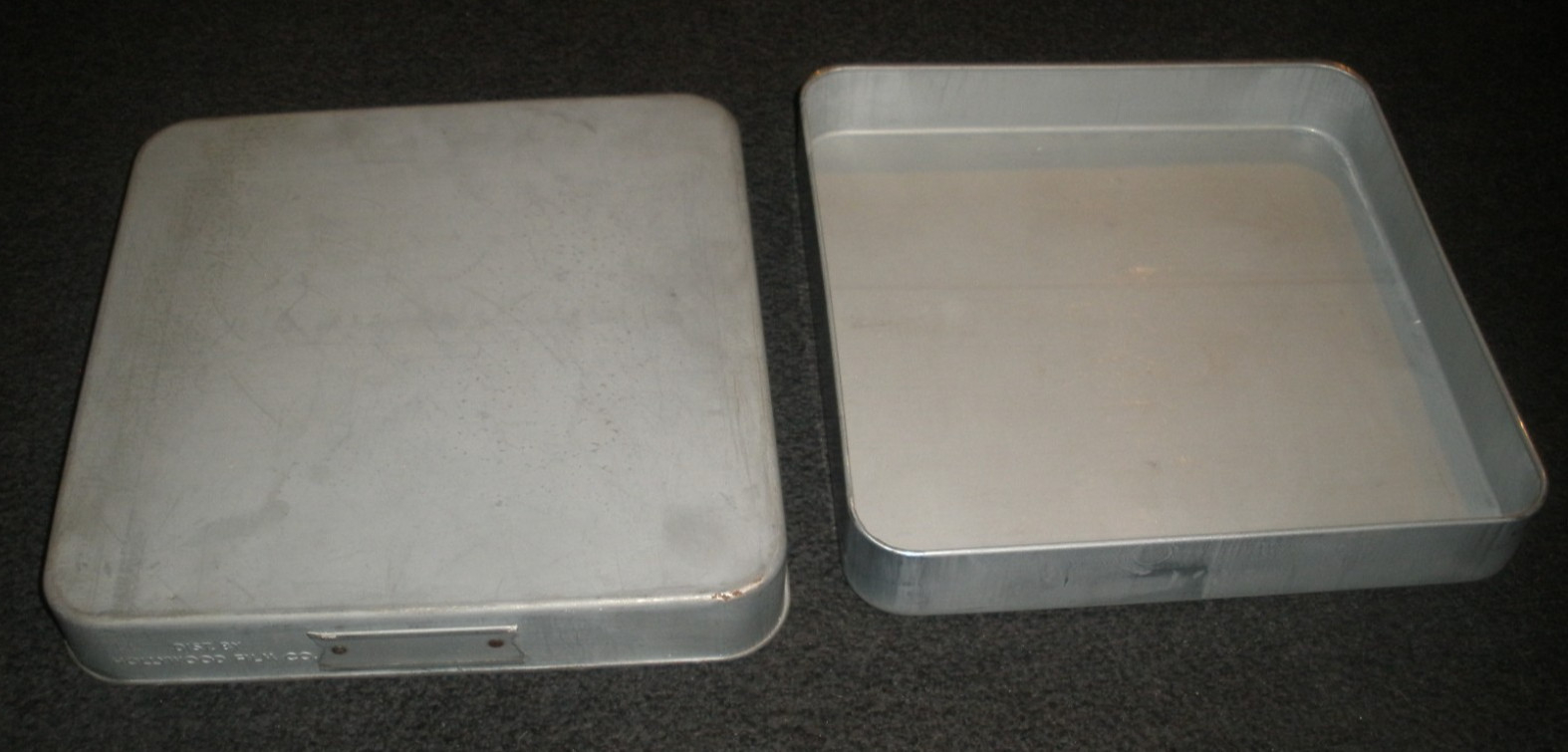 DIST. BY HOLLYWOOD FILM CO. Cinema Movie Reel Film 11 Inch Metal Container