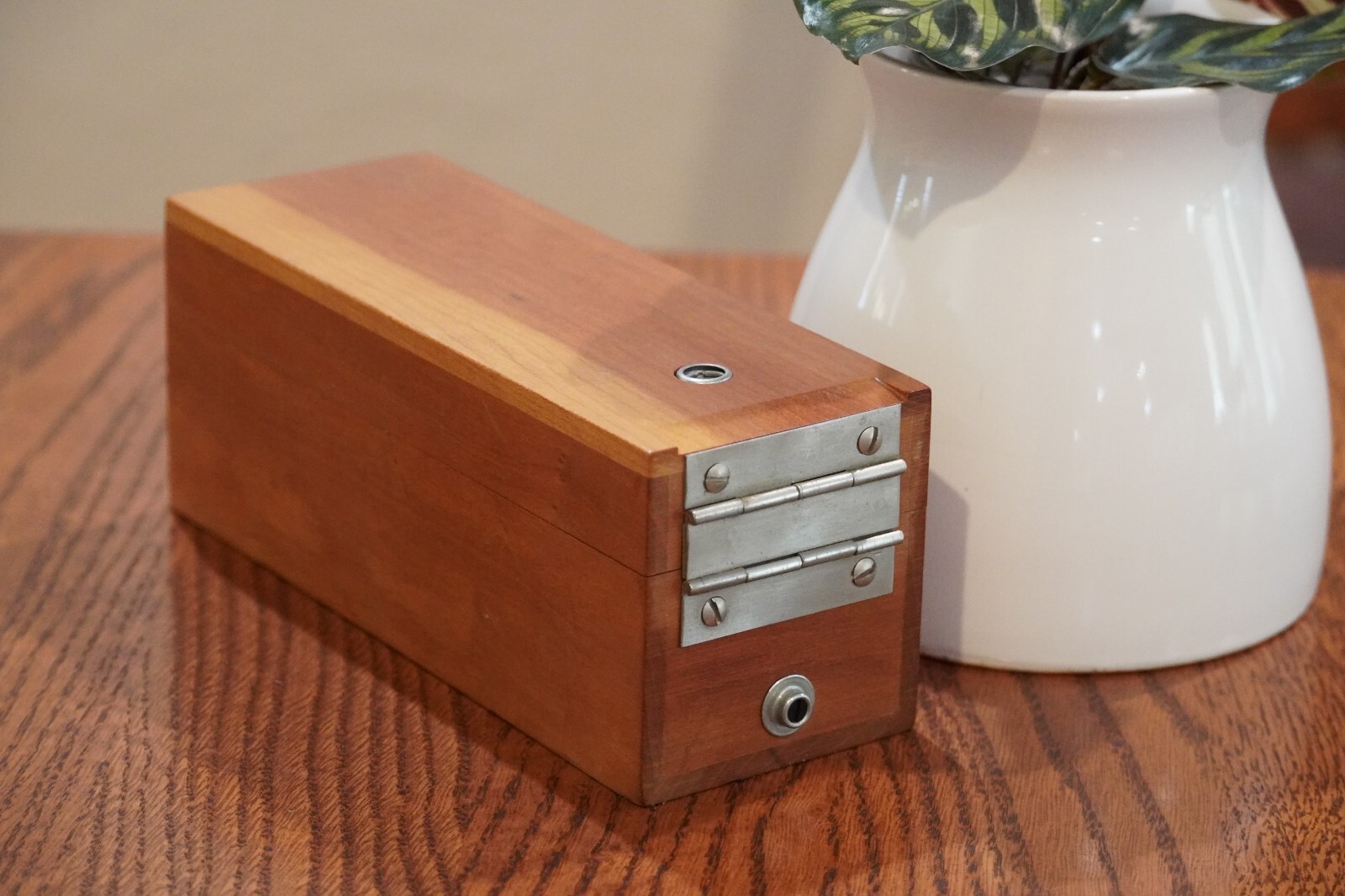 Vintage Wooden Kodaslide Sequence File Box Eastman KODAK Company USA