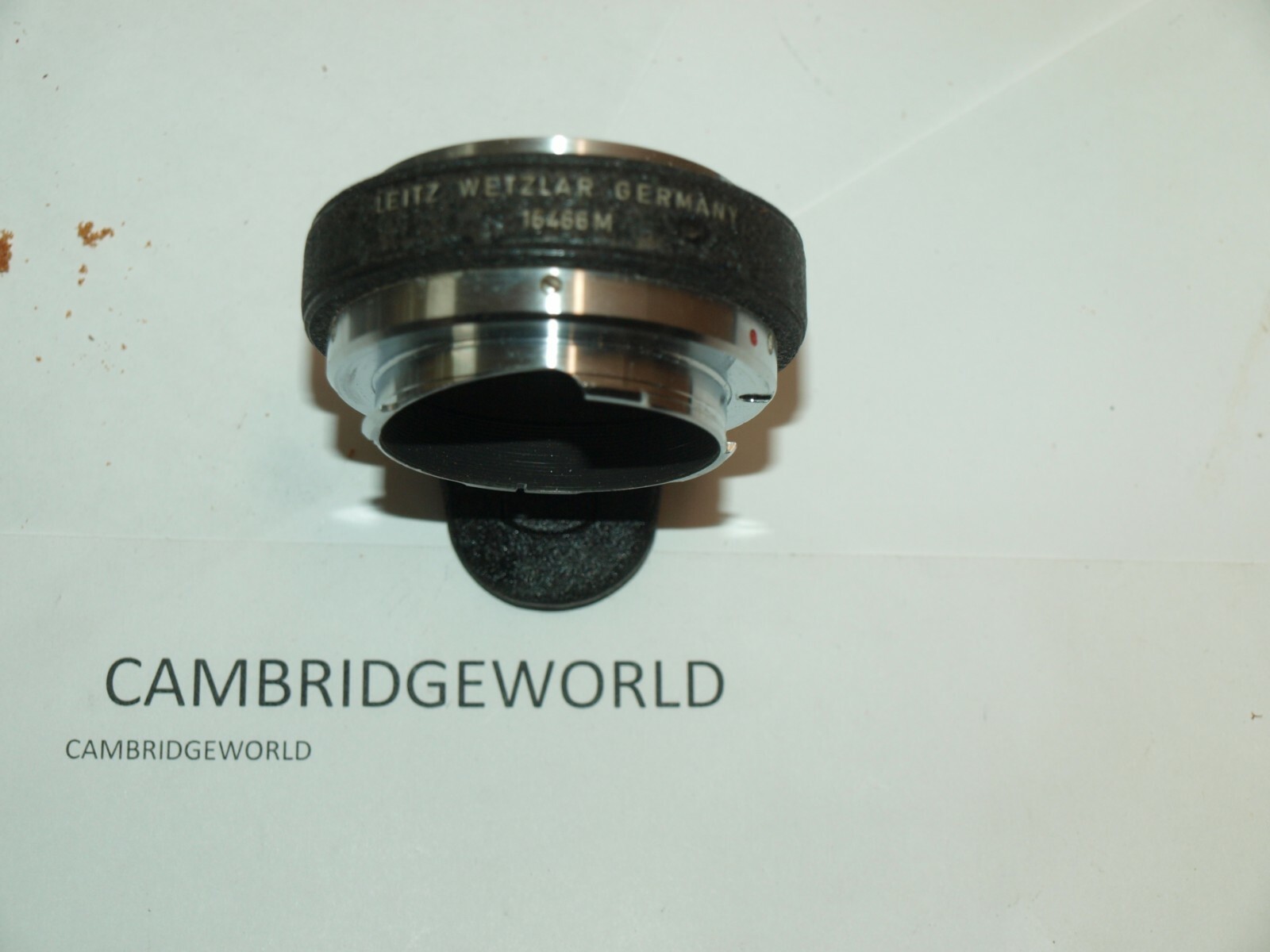 LEITZ Leica Visoflex II OUBIO Rotating Lens Mount Adapter 16466M w/ TRIPOD MOUNT