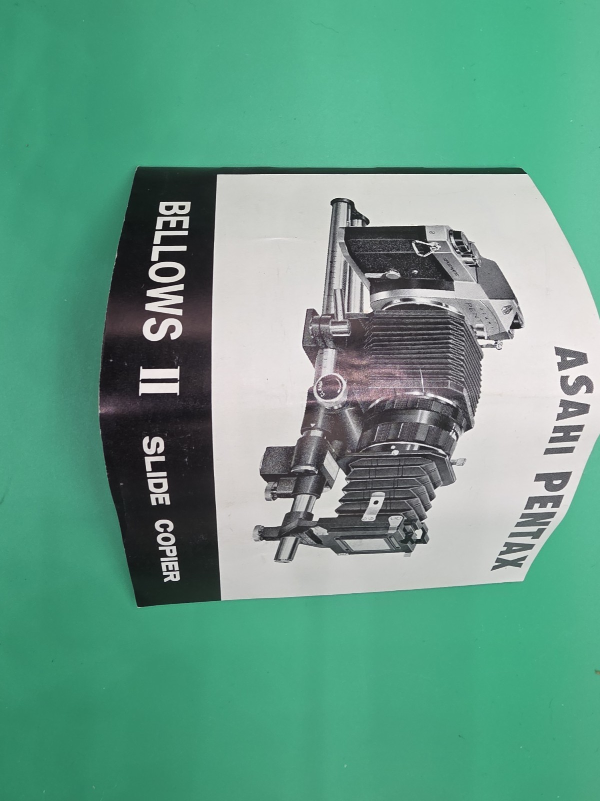 Honeywell Pentax Slide Copier Attachment Bellows II Cat No 833 w/ Box Manual