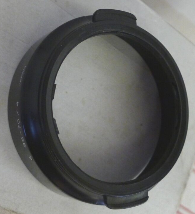 Minolta A 35-70mm f4 Plastic Hood Pinch On – Made in Japan – Vintage