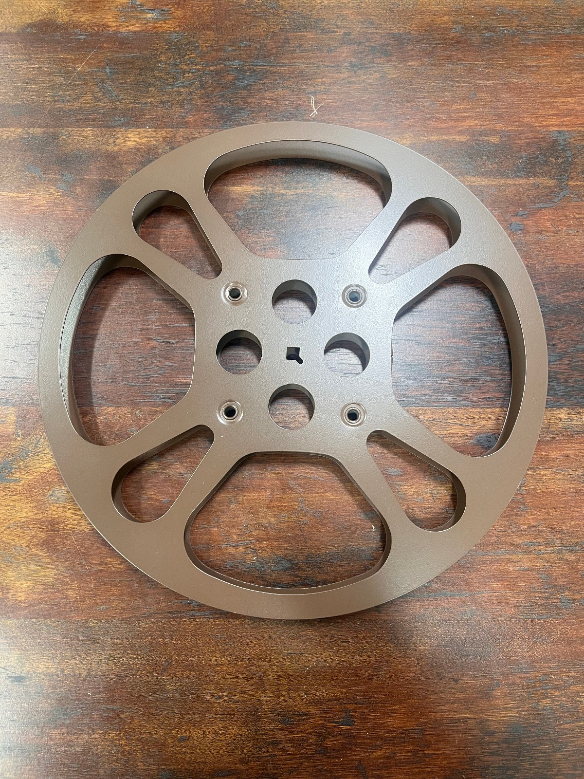 Goldberg Brothers 12″ 16mm 1200′ Brown Steel Reel Rd/Sq Core New In Box