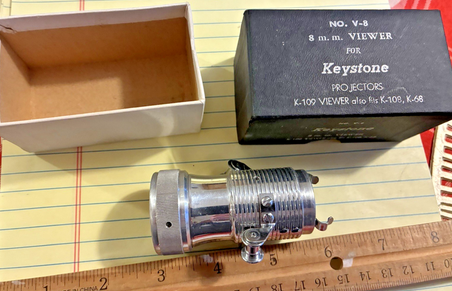 VINTAGE UNUSEDC – 8 mm Keystone Viewer No. V-8-Projectors K-109 Viewer IN BOX