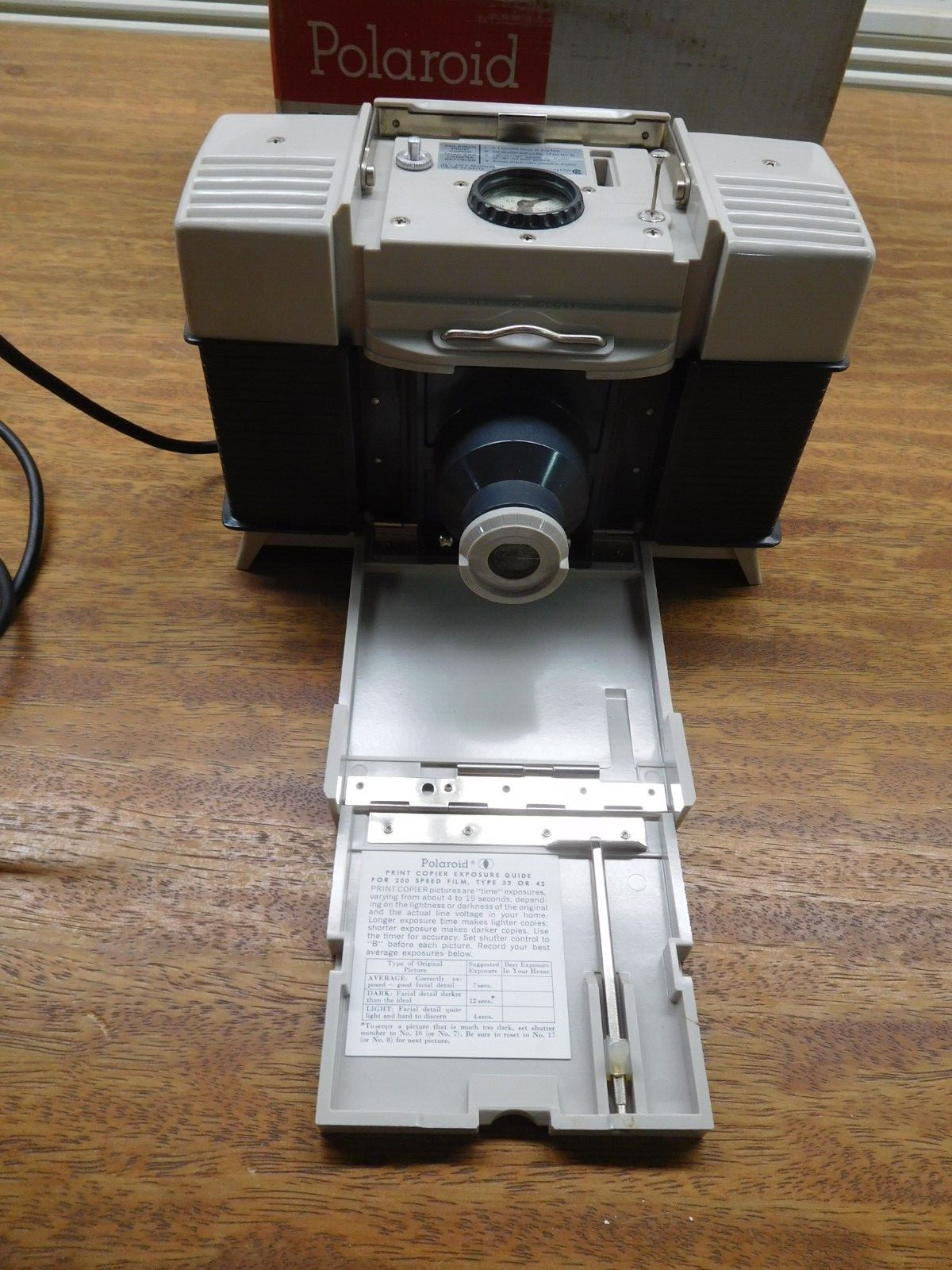 Vintage Polaroid Print Copier #240 in Original Box