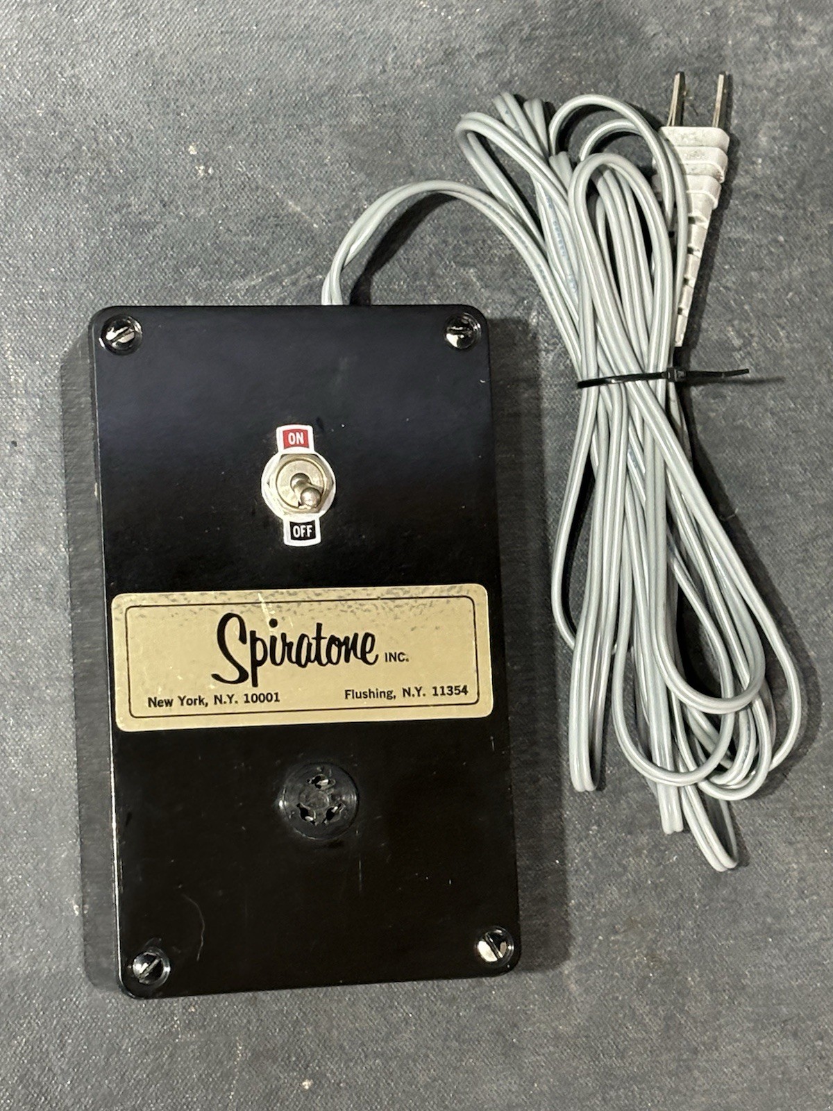 VINTAGE Spiratone CAMERA PHOTOGRAPHY REMOTE CONTROL Electric SWITCH