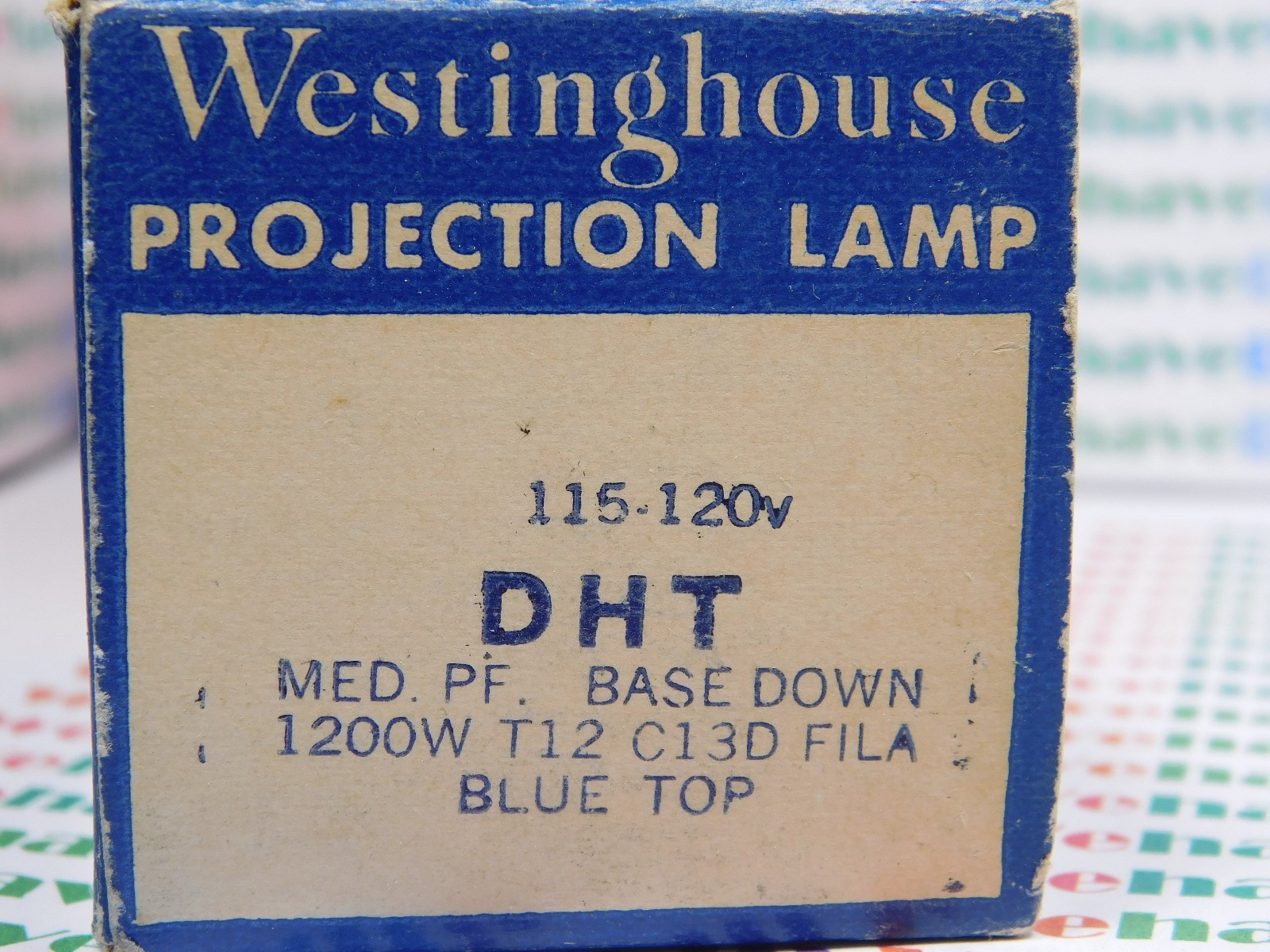 DHT / PROJECTION LAMP, BULB / 115-120v 1200w / 1 PIECE (qzty)