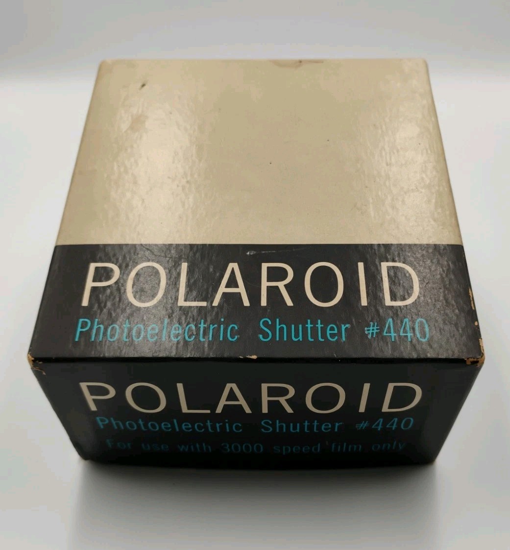 Vintage Polaroid Photoelectric Shutter #440A w/Original Box – Un-Tested