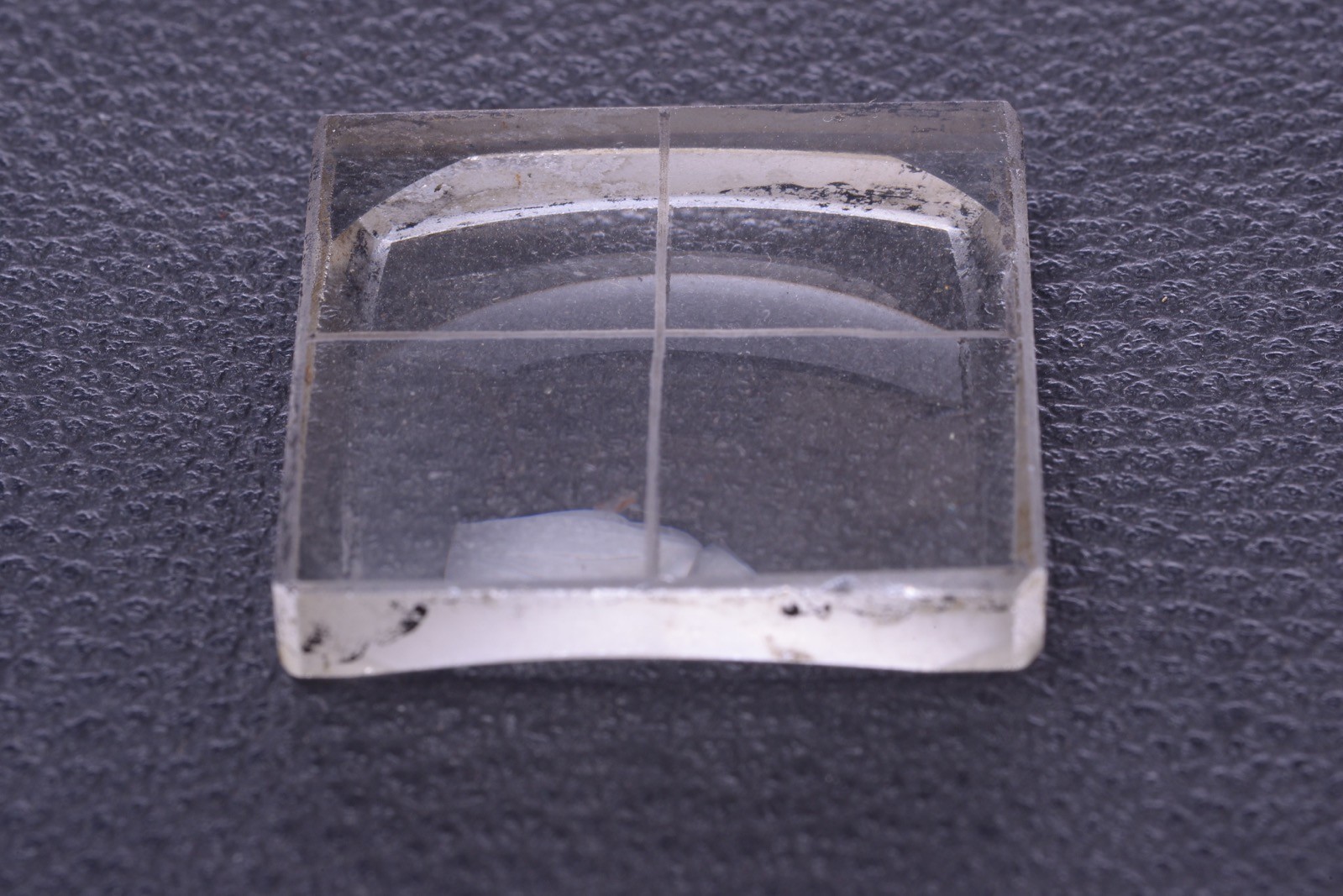 ✅ ANTIQUE FINDER GLASS ELEMENT STEREO CAMERA 4×30.5×30.5MM SQUARE FRENCH 79-1
