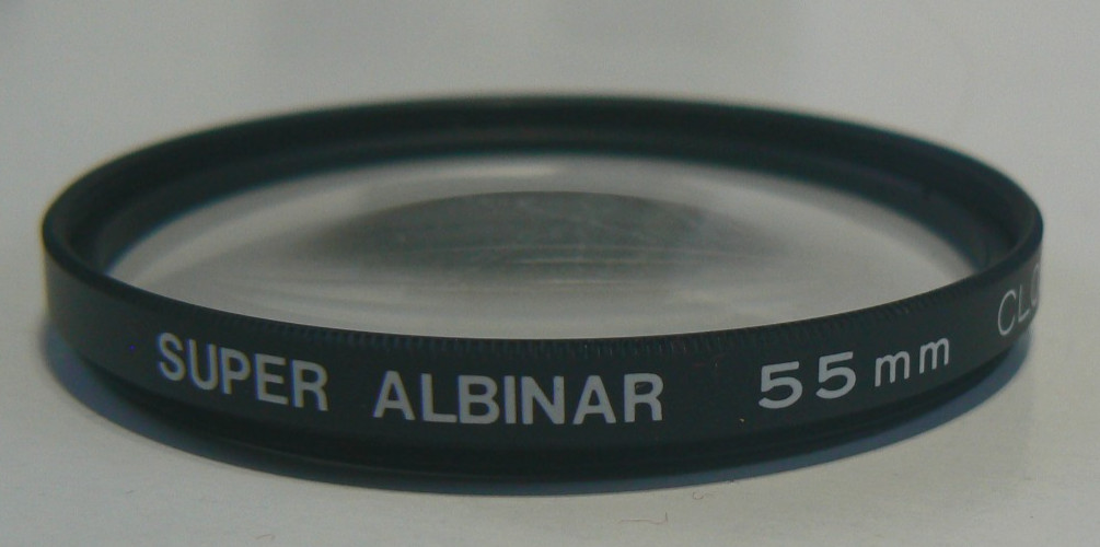 Super Albinar 55mm Filter Set of 3 Close-Up +1, +2, +3 Lenses Plus Case – Japan