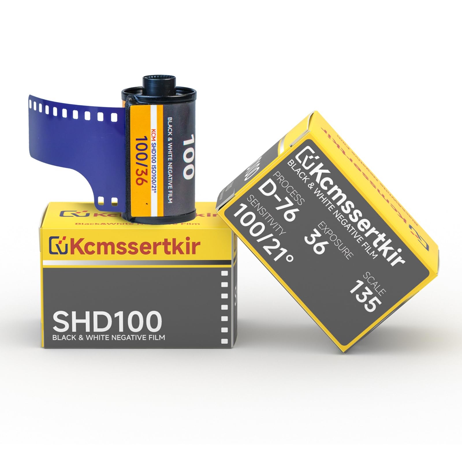 Black and White Film ISO 100 35mm SHD100 36 Exposures Photography Roll