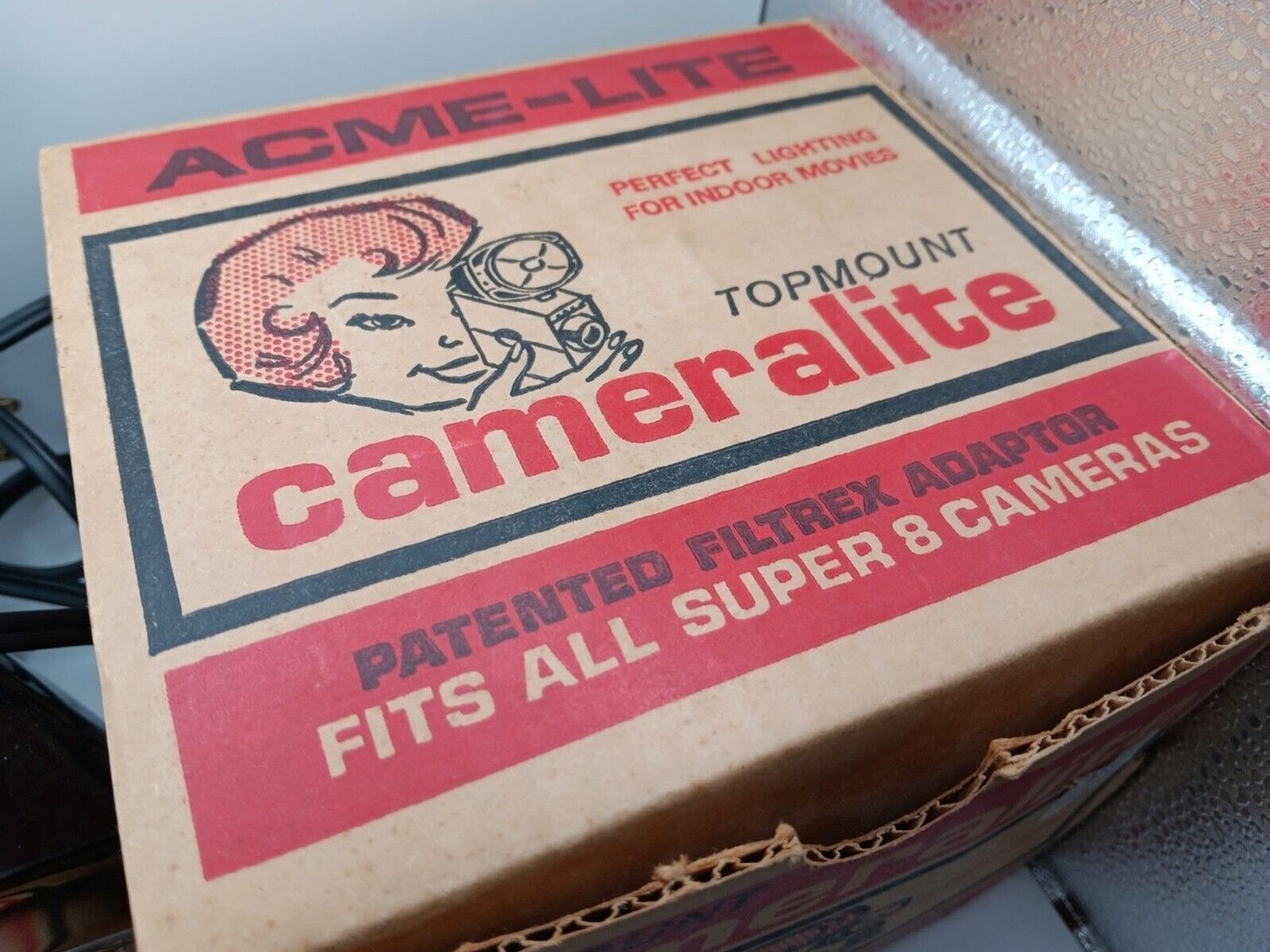 VINTAGE CAMERALITE ACME LITE MODEL 91 SUPER 8 CAMERAS Brand New W/Box, Paperwork