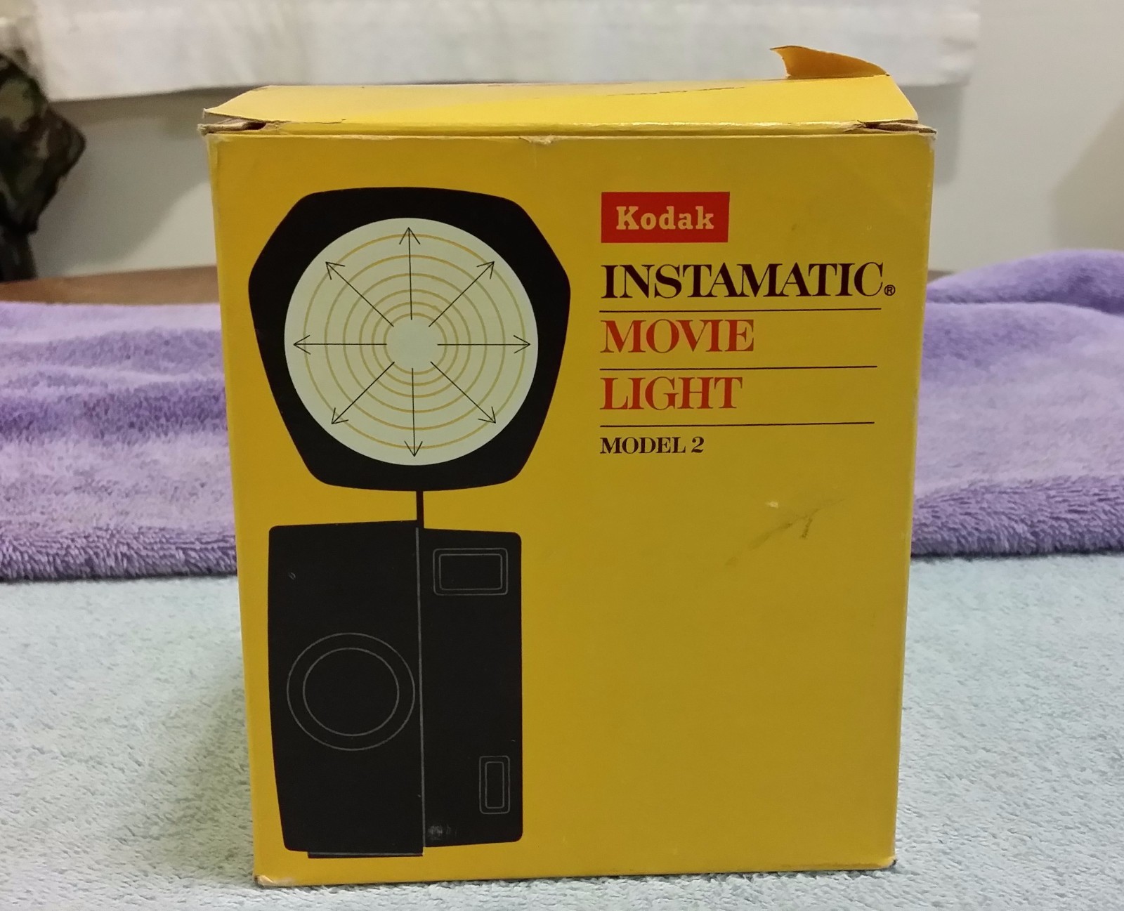 Vintage Kodak Instamatic Movie Light Model 2 D376 It Works in Box