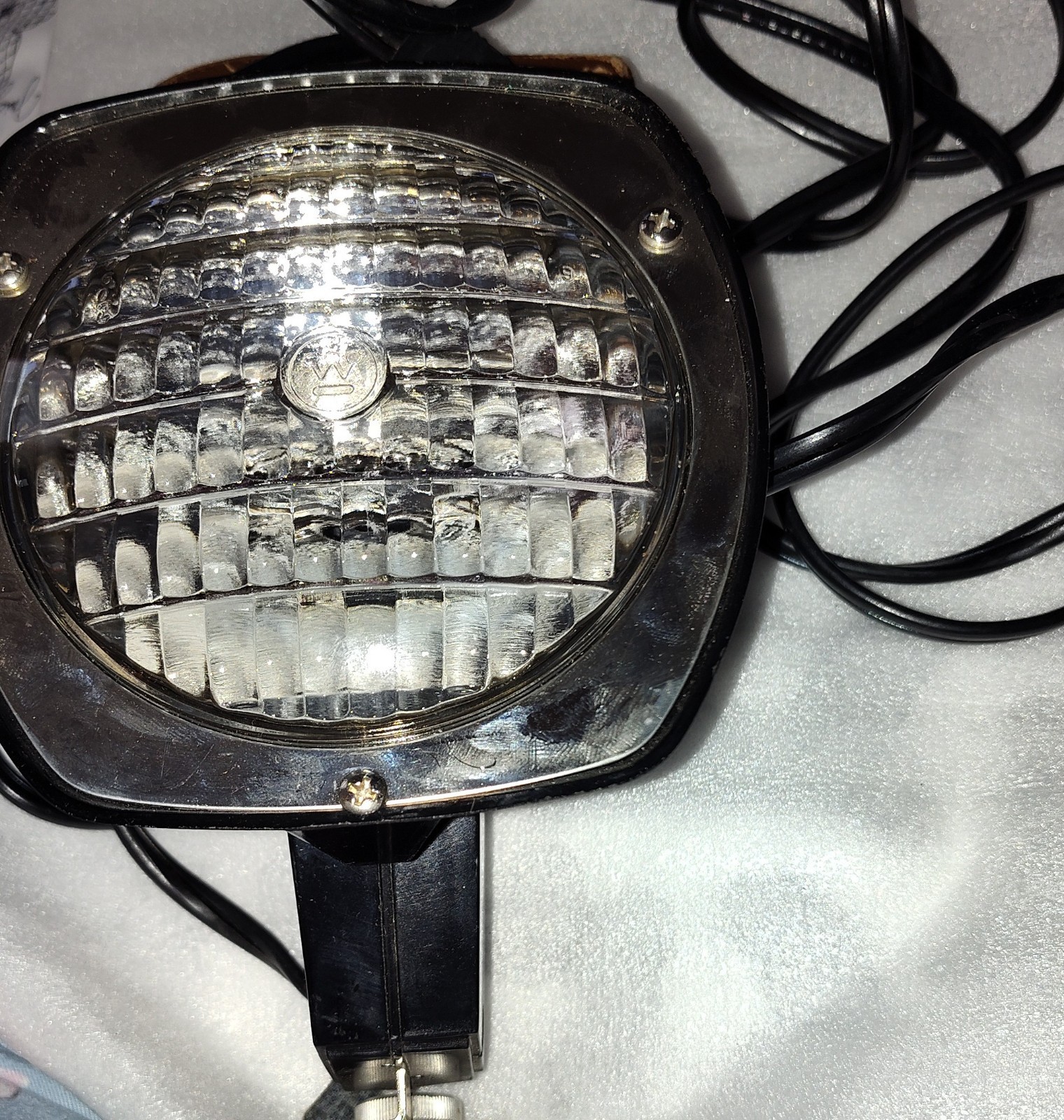 Vintage 1960s MCM Atlas Warner Super 8 Sealed Beam Movie Light Model 855