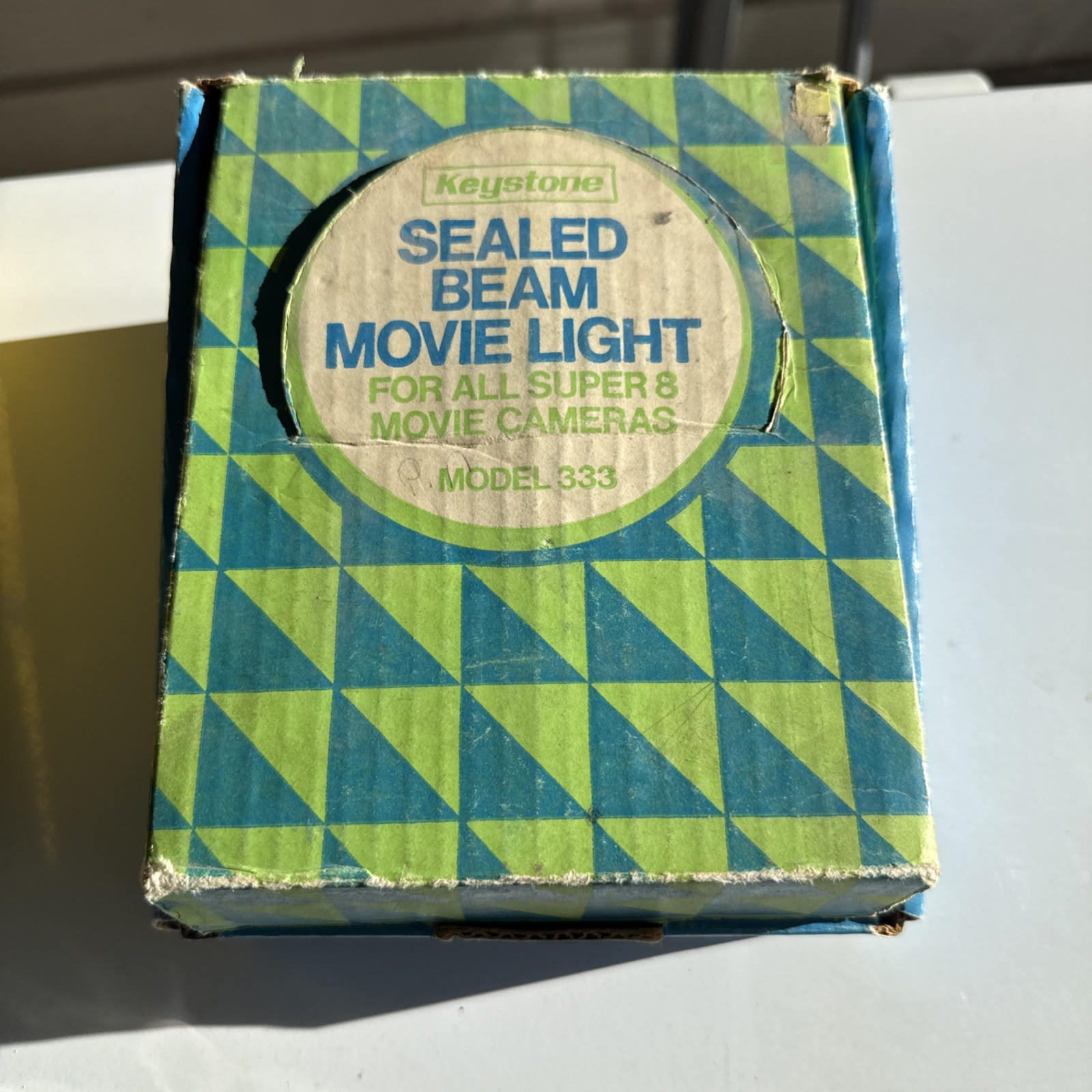 Vintage Keystone Super 8 Sealed Beam Movie Light Model 333 Original Box Works