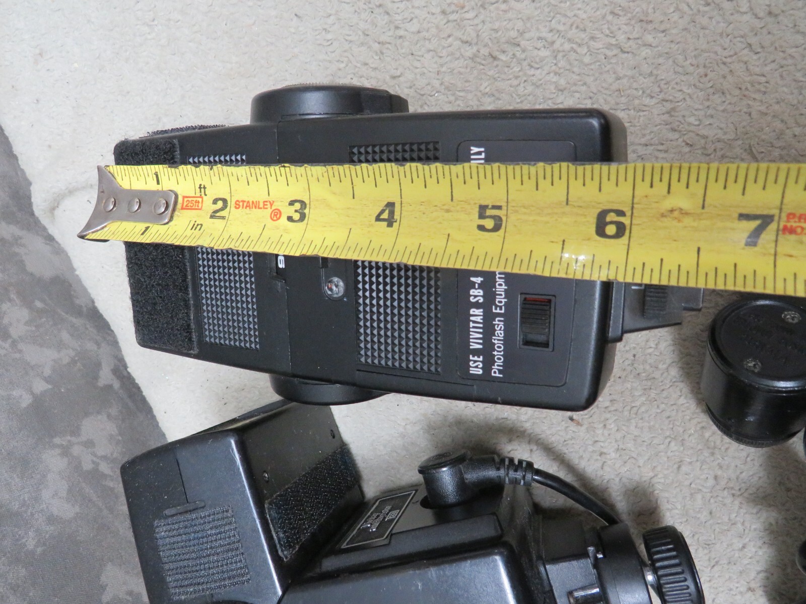 Vintage Photography Bachrach Bracket Holder 2 VIVITAR 283 Auto Thyristor Flash
