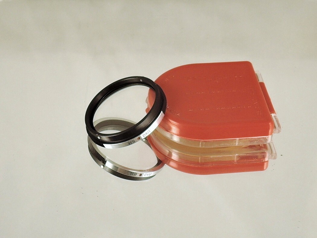 Flexaret UVO B36 Filter Meopta Accessories Bayonet Glass MINT + Box