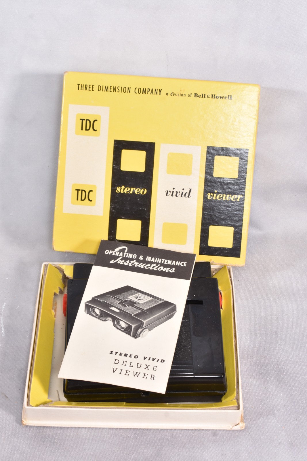 TDC Stereo Viewer w/Box & Instructions Ex Condition