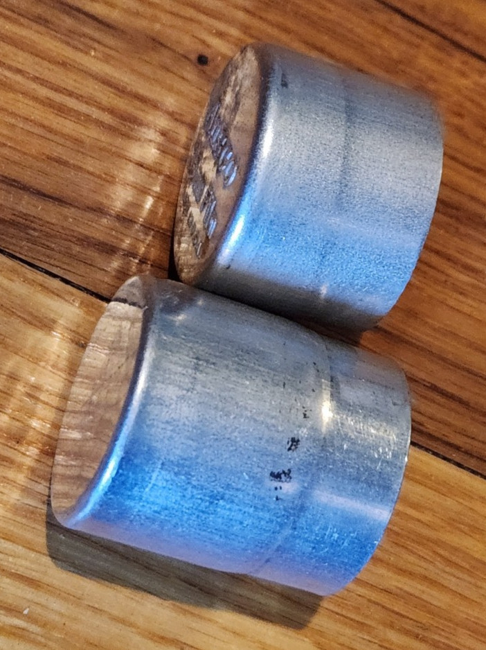 Ansco Vintage 35mm Aluminum Metal Film Canister 1950s