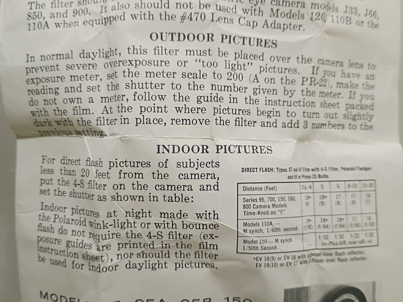 Polaroid 4-Stop Filter #451 ~ Perfect Condition ~ See Manual In Attached Photos